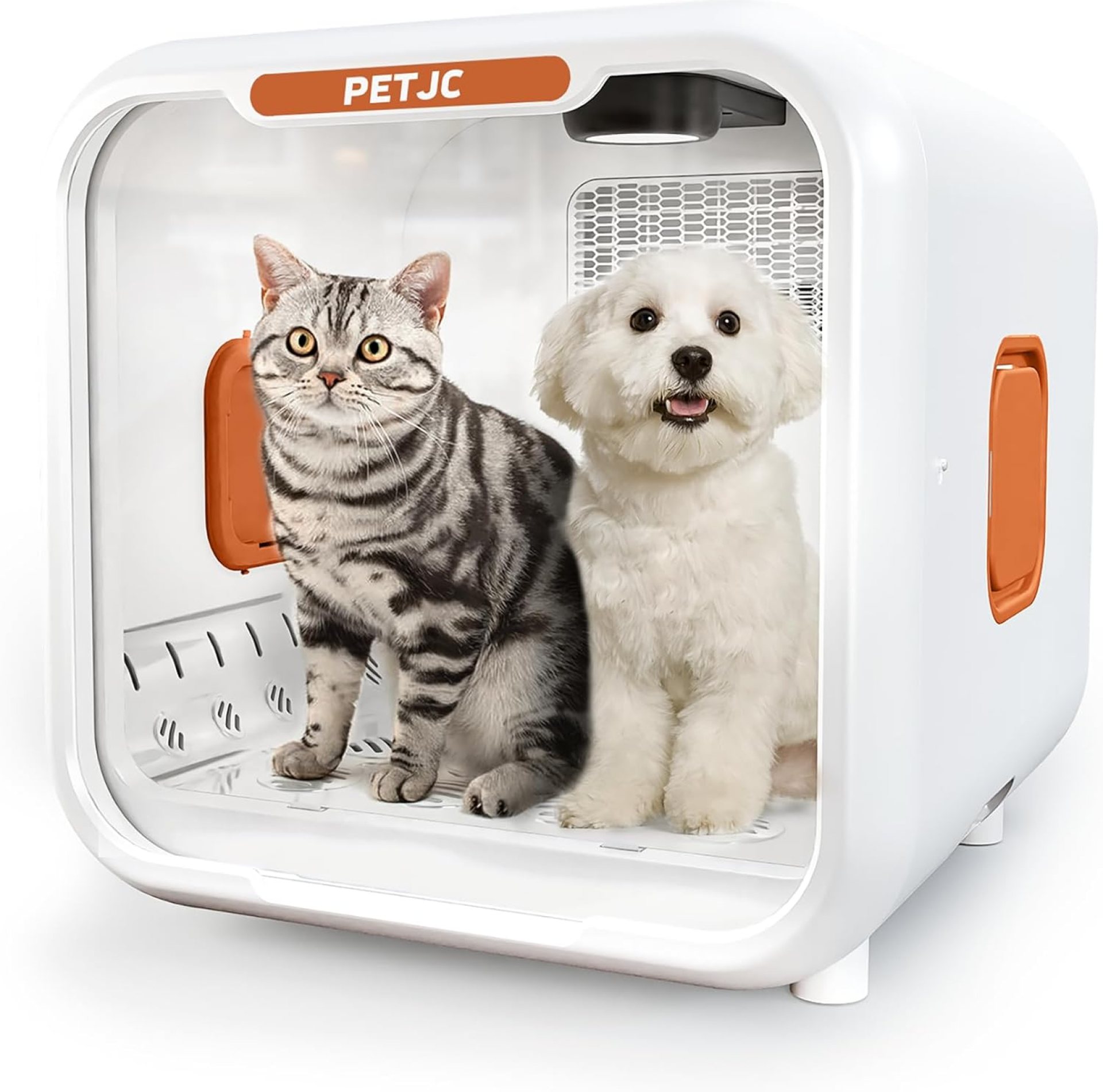 Automatic Pet Dryer Box for Cats and Small Dogs,Ultra Quiet Dog Hair Dryer 71L Capacity with Smart Temperature Control and 360 Drying (orange-plus) Automatic Pet Dryer Box for Cats and Small Dogs,Ultra Quiet Dog Hair Dryer 71L Capacity with Smart Temperature Control and 360 Drying (orange-plus)