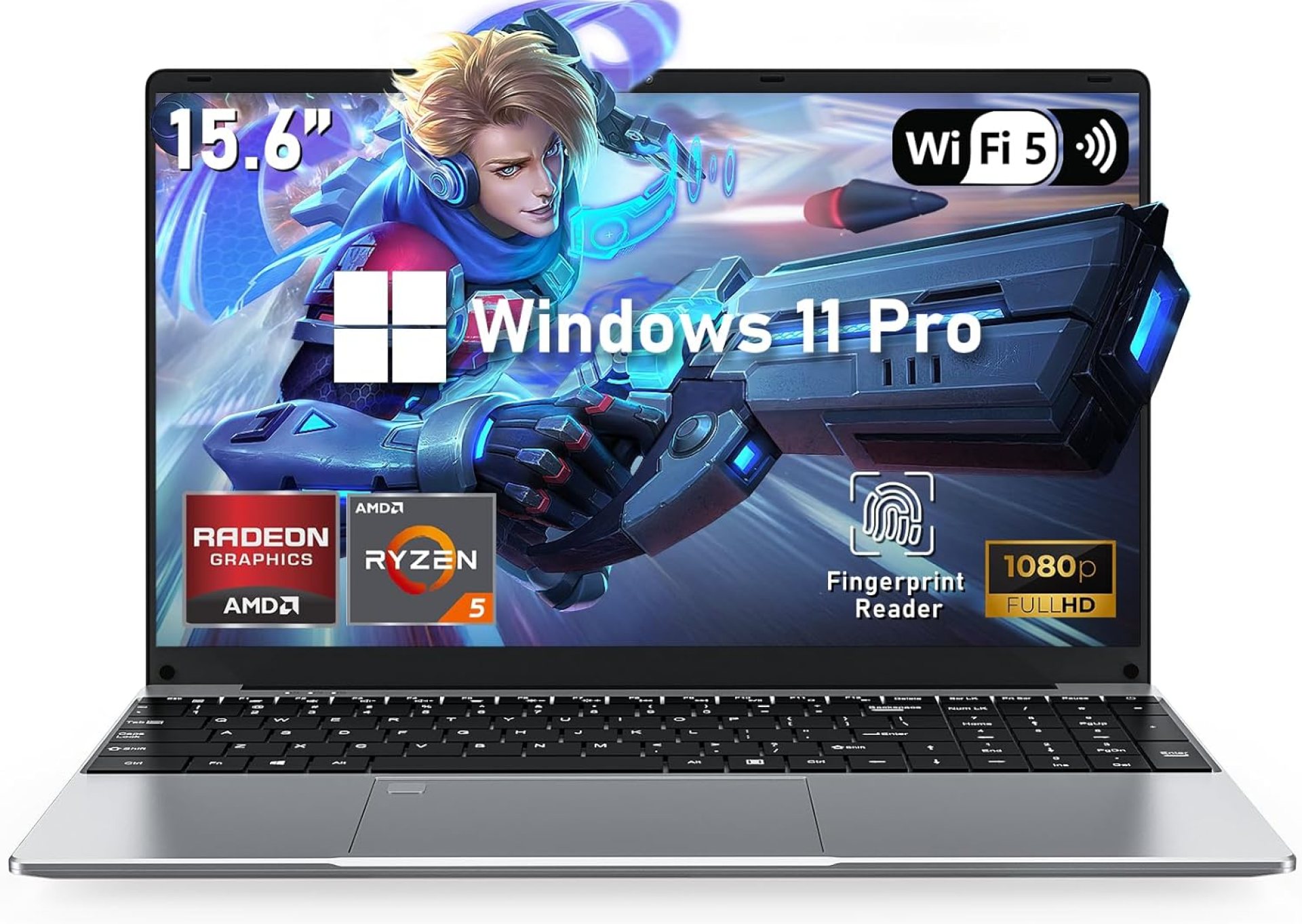 Gaming Laptop,15.6 Inch Laptop Computer,16GB RAM 1TB SSD,AMD Ryzen 5 7430U 6C/12T Processor(up to 4.3Ghz),AMD Radeon Graphics,15.6”FHD 1920 * 1080 Display,WiFi 5,BT5.0,Backlit Keyboard Gaming Laptop,15.6 Inch Laptop Computer,16GB RAM 1TB SSD,AMD Ryzen 5 7430U 6C/12T Processor(up to 4.3Ghz),AMD Radeon Graphics,15.6”FHD 1920 * 1080 Display,WiFi 5,BT5.0,Backlit Keyboard