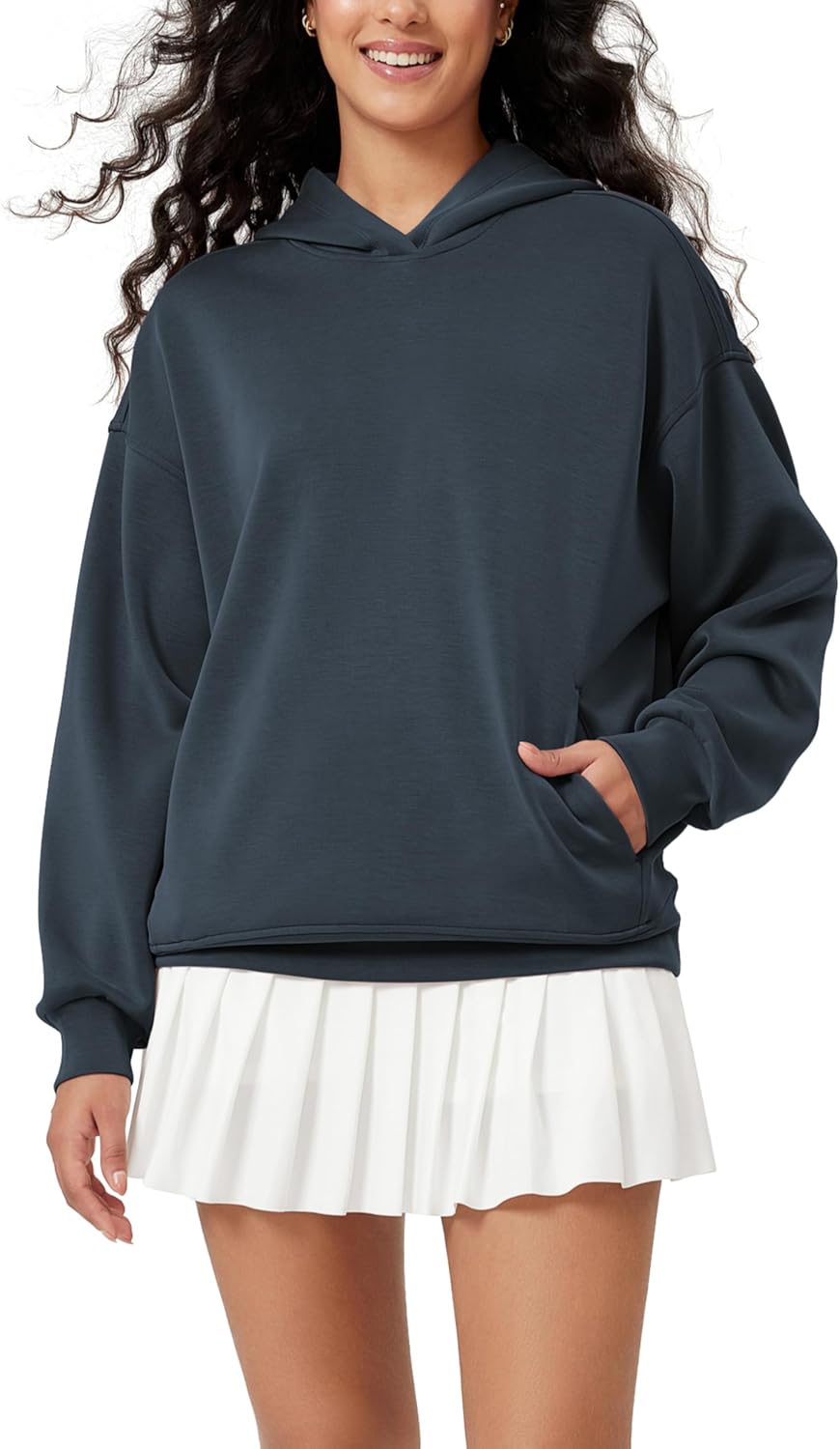 ODODOS Women’s Modal Soft Oversized Hoodies Long Sleeve Hooded Sweatshirts Pullover Top with Kangaroo Pocket ODODOS Women’s Modal Soft Oversized Hoodies Long Sleeve Hooded Sweatshirts Pullover Top with Kangaroo Pocket
