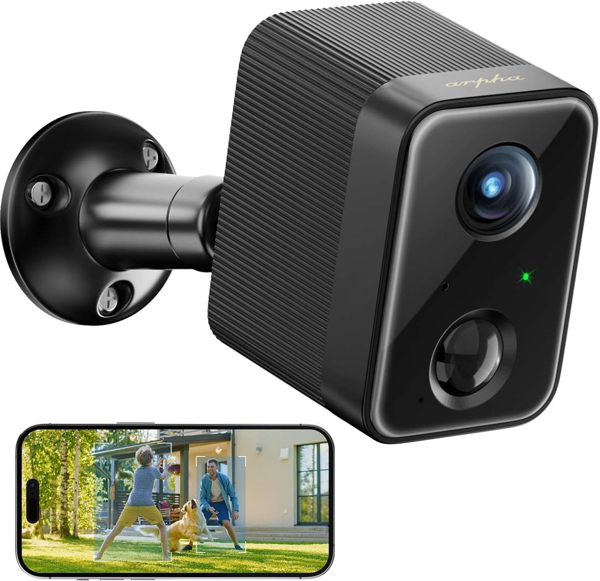 Wireless Outdoor Security Camera K03, 1080p Indoor and Outdoor Cameras for Home Security, 2.4g WiFi Camera with IP66 Waterproof, 2 Way Talk, Night Vision, PIR Human Detection, Cloud Storage Wireless Outdoor Security Camera K03, 1080p Indoor and Outdoor Cameras for Home Security, 2.4g WiFi Camera with IP66 Waterproof, 2 Way Talk, Night Vision, PIR Human Detection, Cloud Storage