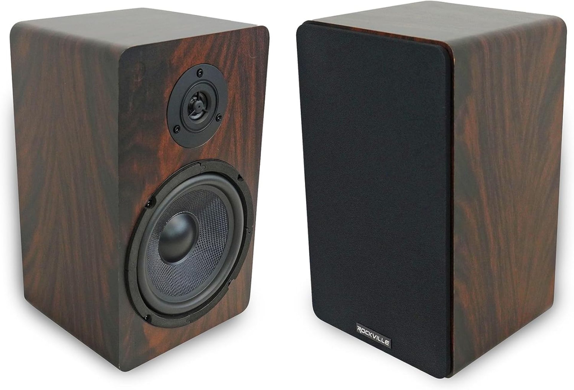 Rockville Bundle RockShelf 58D 360w Dark Wood 5.25″ Home Theater Bookshelf Speakers (2 Items) Rockville Bundle RockShelf 58D 360w Dark Wood 5.25″ Home Theater Bookshelf Speakers (2 Items)