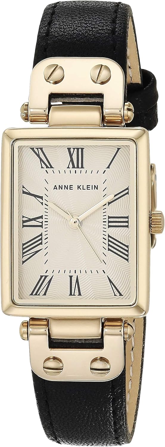 Anne Klein Women’s Leather Strap Watch, AK/3752 Anne Klein Women’s Leather Strap Watch, AK/3752
