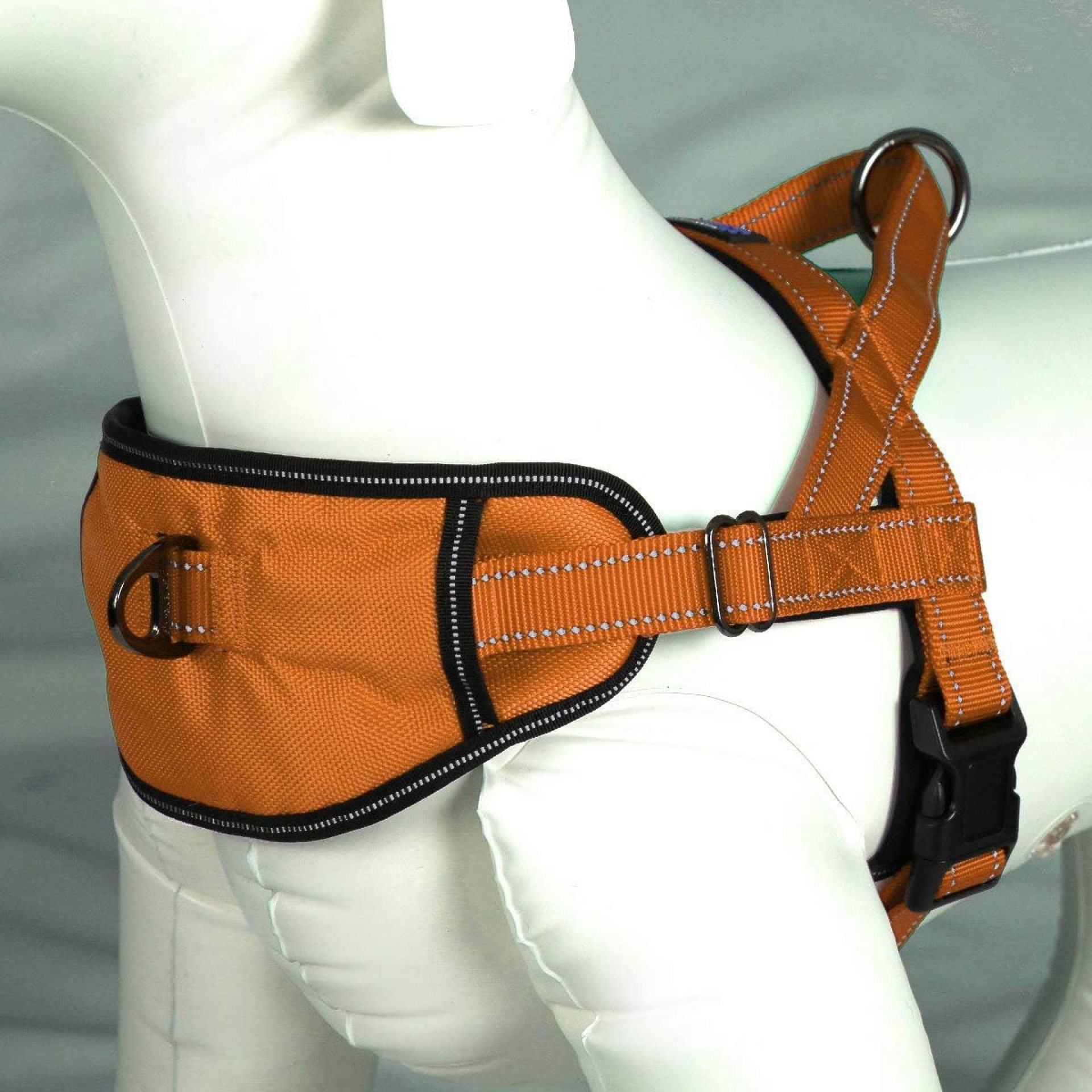 Max and Neo Passport Reflective Dog Harness – We Donate a Harness to a Dog Rescue for Every Harness Sold (Small (16″-22″ Chest Girth), Orange) Max and Neo Passport Reflective Dog Harness – We Donate a Harness to a Dog Rescue for Every Harness Sold (Small (16″-22″ Chest Girth), Orange)