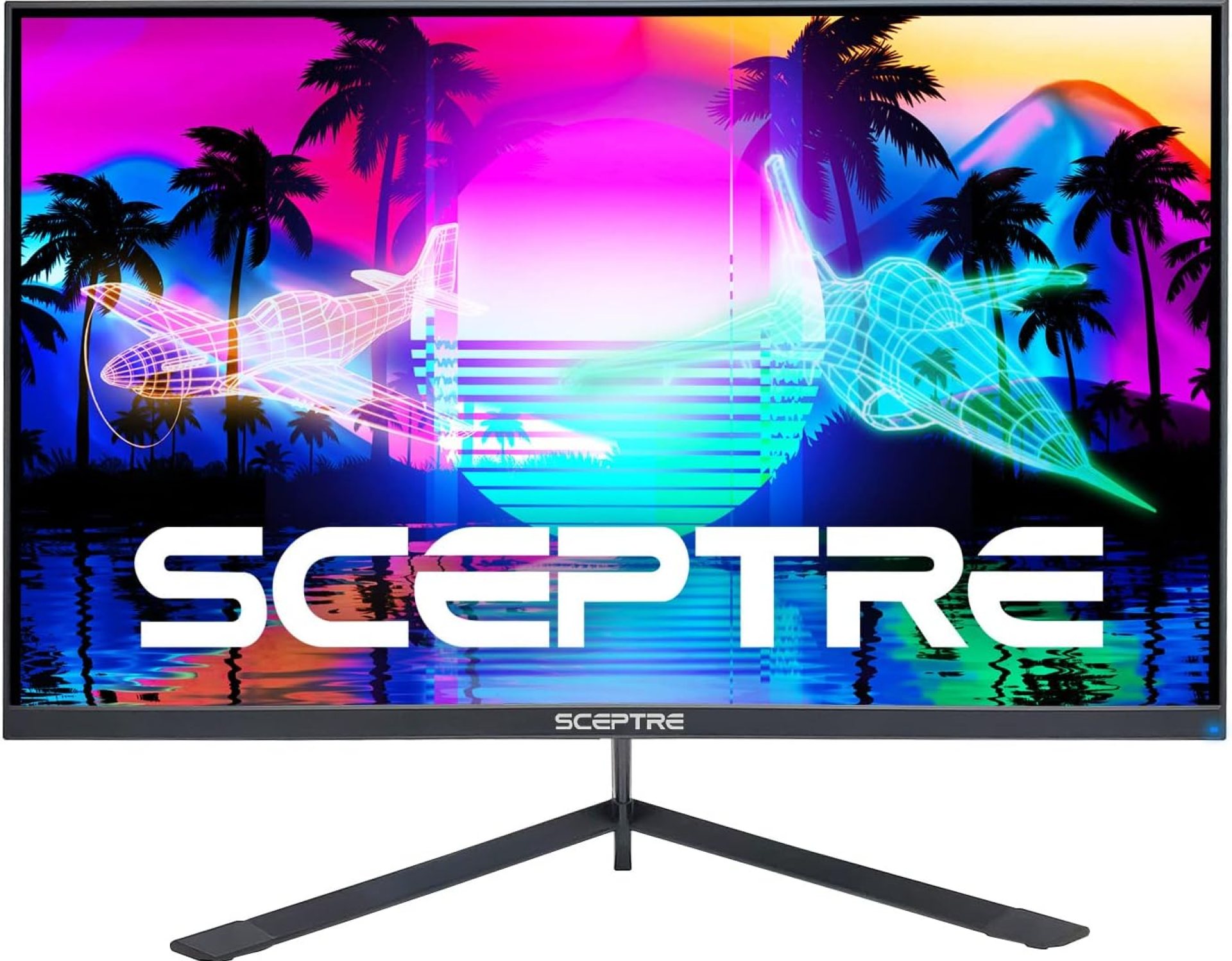 Sceptre 27-inch FHD 1080p IPS LED Gaming Monitor 1ms HDMI x3 DisplayPort up to 144Hz AMD FreeSync Premium Build-in Speakers, Edgeless Machine Black (E275B-FPN168) Sceptre 27-inch FHD 1080p IPS LED Gaming Monitor 1ms HDMI x3 DisplayPort up to 144Hz AMD FreeSync Premium Build-in Speakers, Edgeless Machine Black (E275B-FPN168)