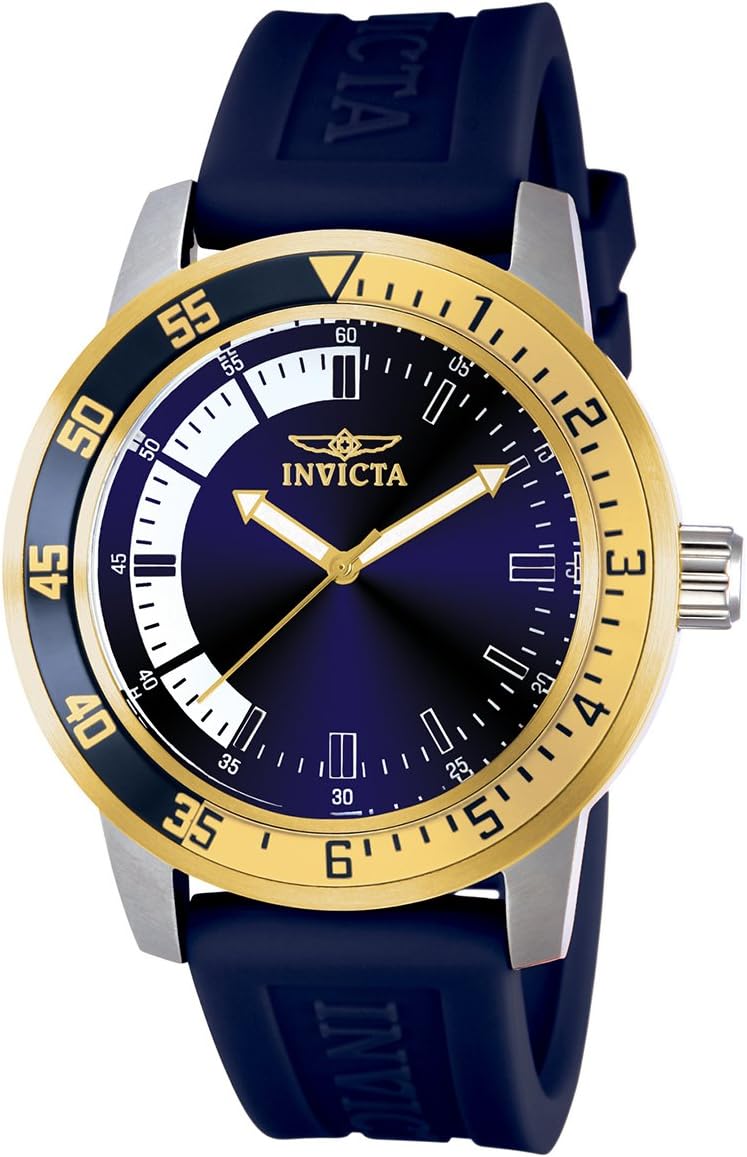 Invicta Men’s 12847 Specialty Blue Dial Blue Polyurethane Watch Invicta Men’s 12847 Specialty Blue Dial Blue Polyurethane Watch