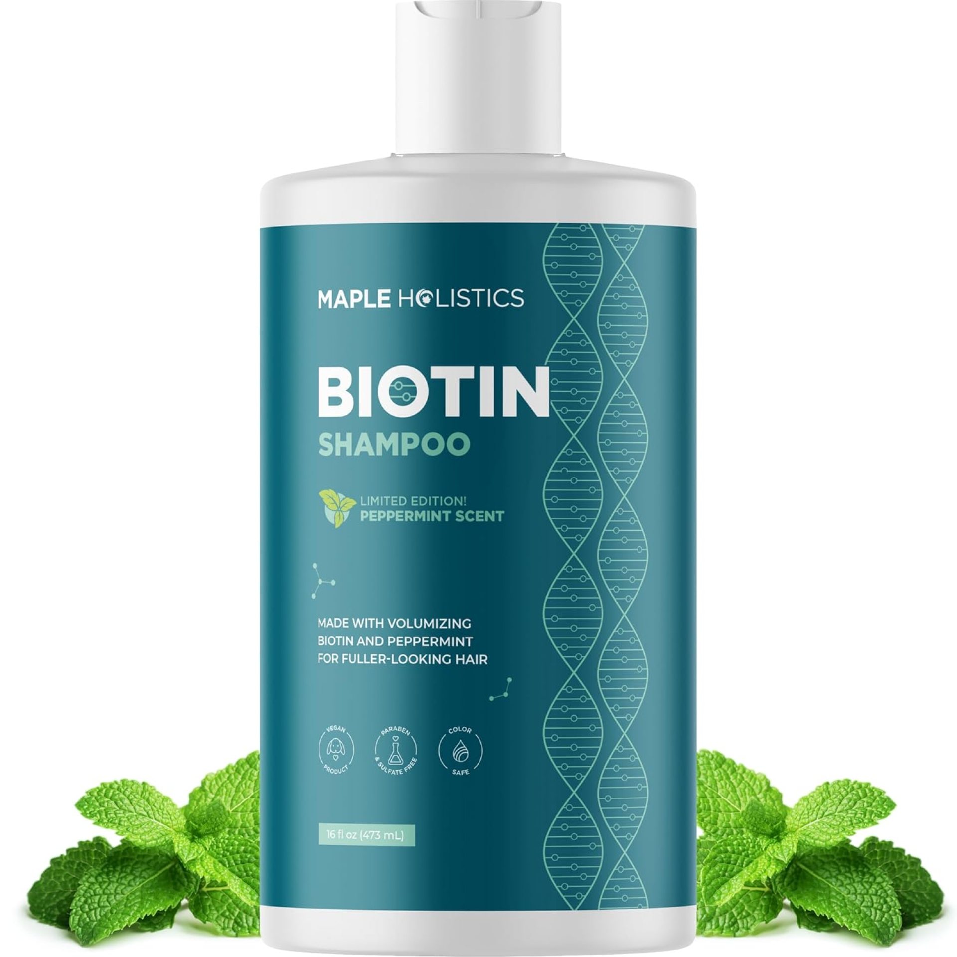 Volumizing Biotin Shampoo for Thinning Hair – Thin Hair Shampoo with Peppermint Argan and Essential Oils for Hair Care – Vegan Sulfate Free Shampoo for Damaged Dry Hair Paraben and Cruelty Free (Mint) Volumizing Biotin Shampoo for Thinning Hair – Thin Hair Shampoo with Peppermint Argan and Essential Oils for Hair Care – Vegan Sulfate Free Shampoo for Damaged Dry Hair Paraben and Cruelty Free (Mint)