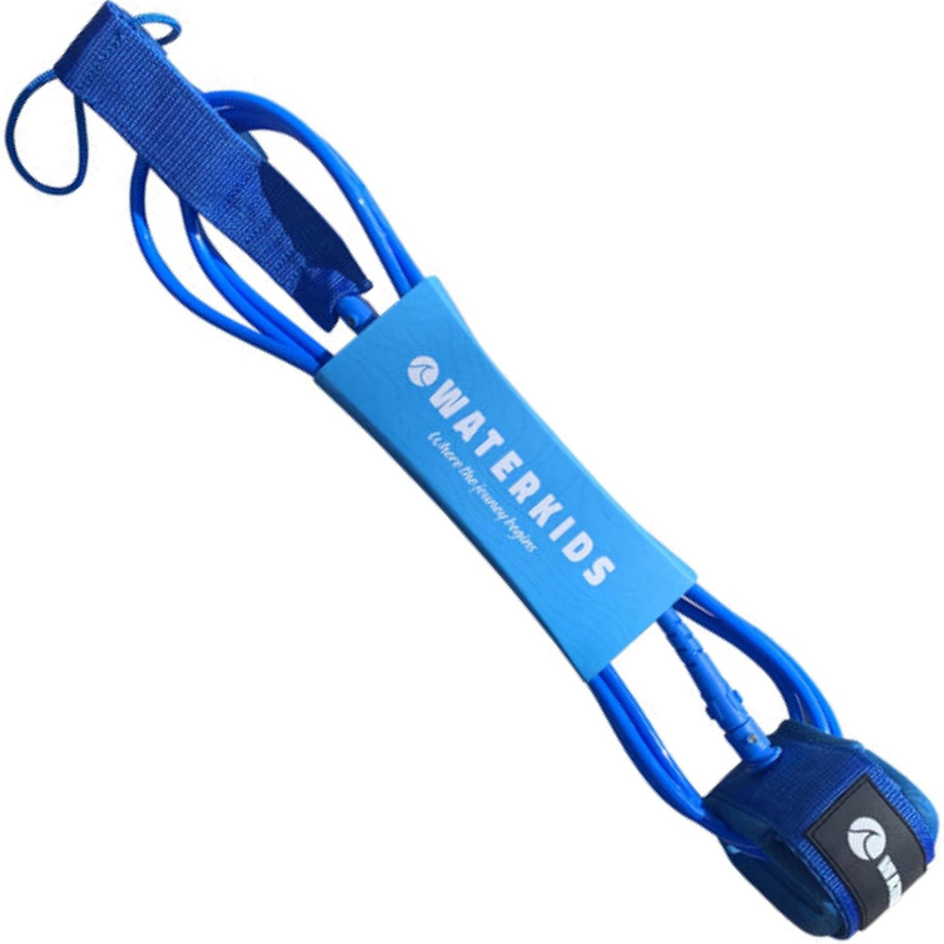 SUP Leash for Kids, Premium Adjustable 10ft Kids Paddle Board Leash, Youth Size Padded Ankle Leash Great for Children, Teens & Adults, One Size Fits All SUP Leash for Kids, Premium Adjustable 10ft Kids Paddle Board Leash, Youth Size Padded Ankle Leash Great for Children, Teens & Adults, One Size Fits All
