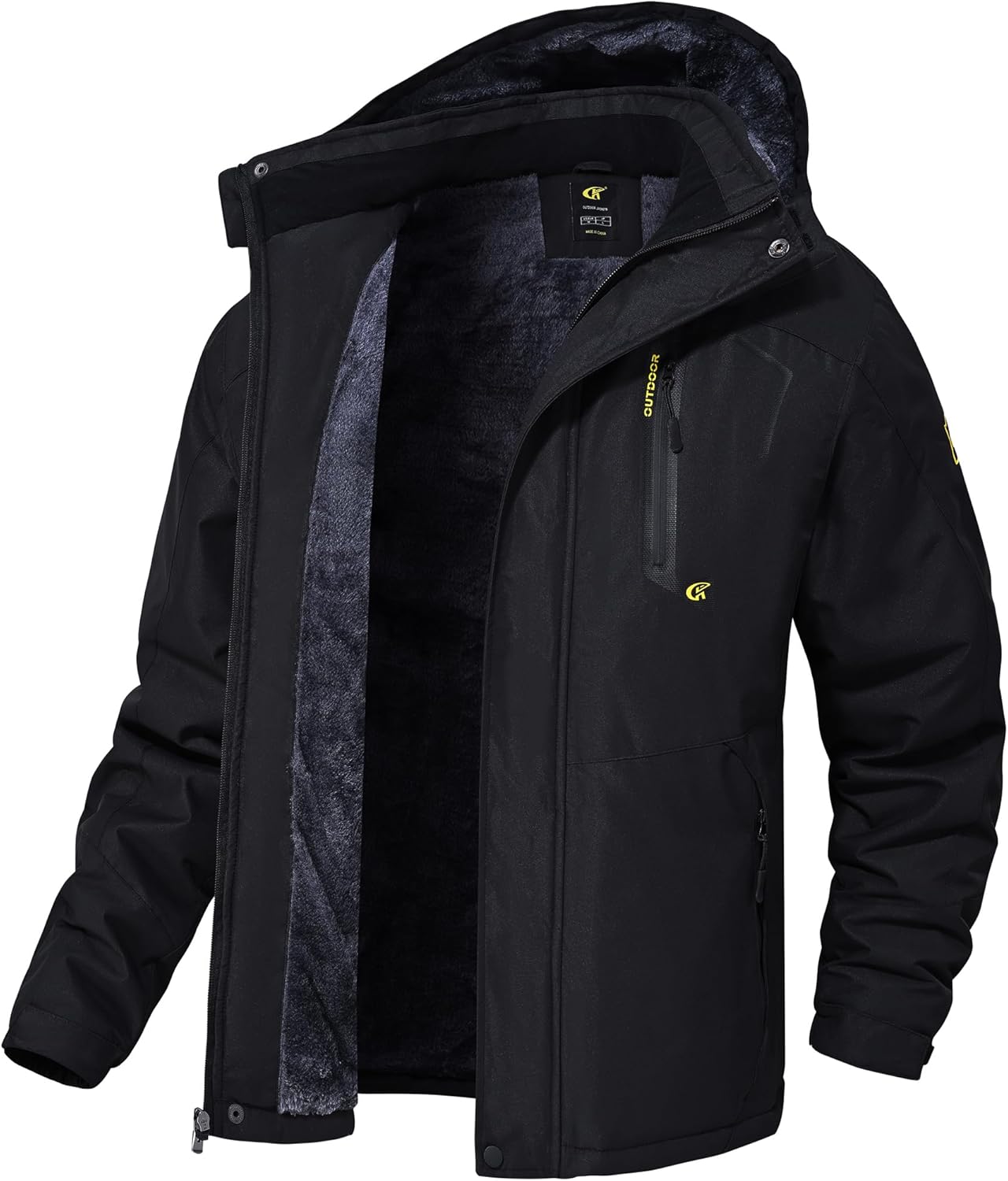 QPNGRP Mens Waterproof Ski Snowboard Jacket Winter Windproof Snow Coat QPNGRP Mens Waterproof Ski Snowboard Jacket Winter Windproof Snow Coat