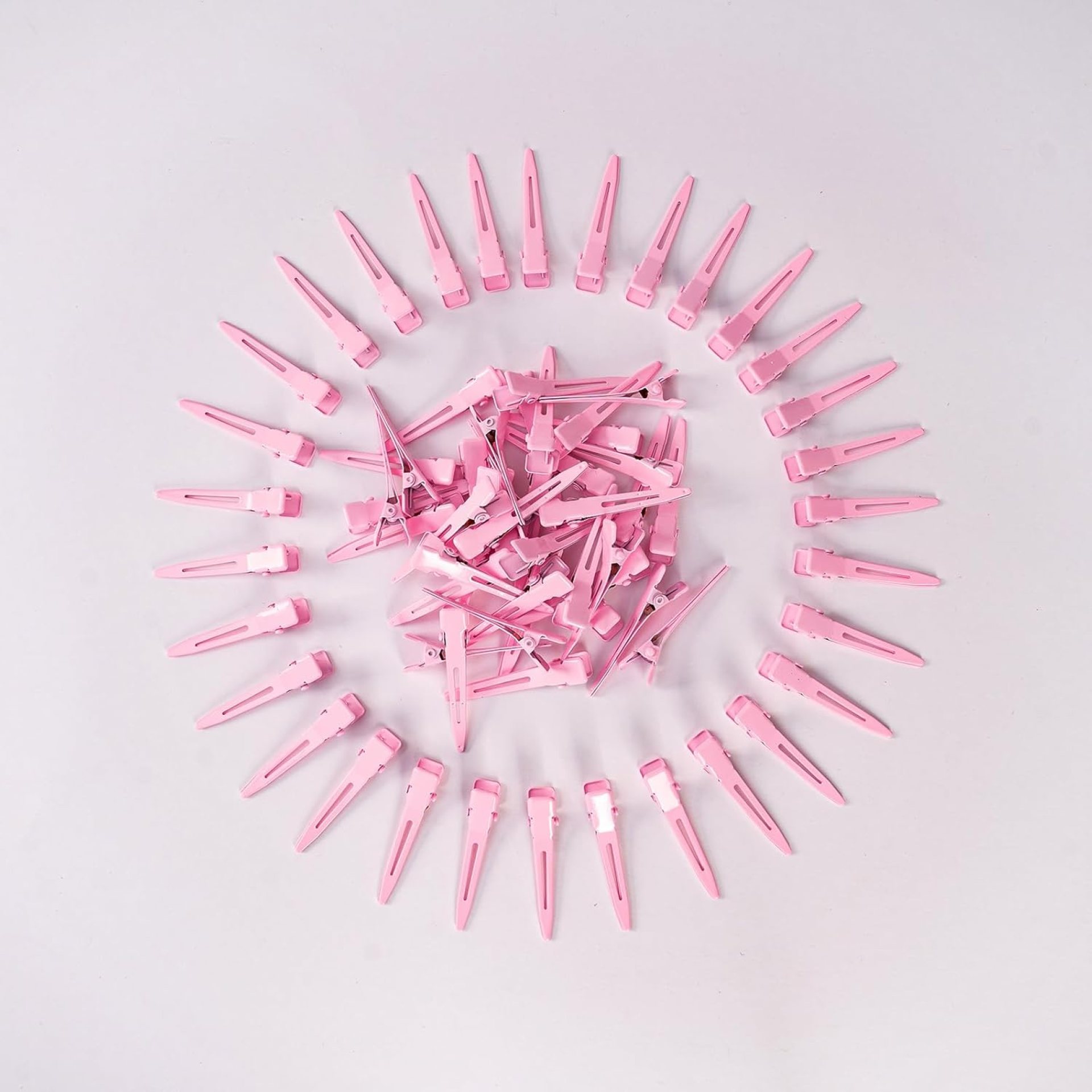 100 Packs silvery Alligator Curl Clips, bandenger 1.8 Inch Single Prong Clips Hair Accessories,for Girls and Women,Hair Styling,Hair Coloring, Random Color (red) 100 Packs silvery Alligator Curl Clips, bandenger 1.8 Inch Single Prong Clips Hair Accessories,for Girls and Women,Hair Styling,Hair Coloring, Random Color (red)