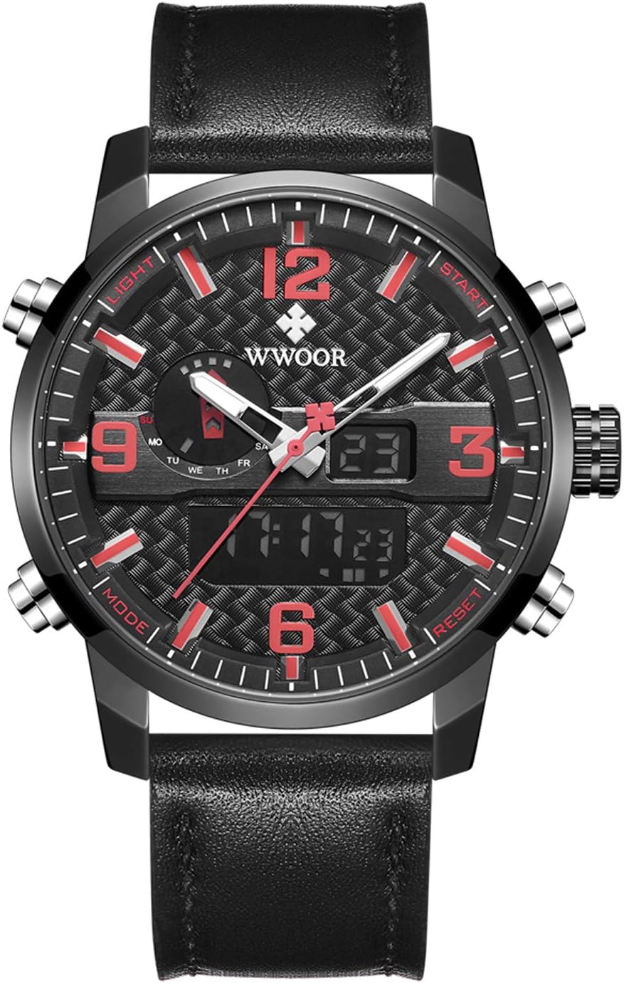 Mens Watches Top Brand Fashion Sport Waterproof Quartz Analog Digital Led Wristwatch Mens Watches Top Brand Fashion Sport Waterproof Quartz Analog Digital Led Wristwatch