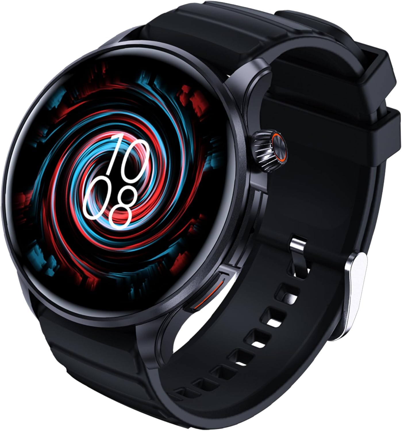 Smart Watch for Men Smartwatch – 1.43-Inch Round Touch Screen, Built-in Alexa, Full-Featured Fitness Tracker, Waterproof, Health Monitoring, Multiple Sports Modes, Compatible Android and iOS Smart Watch for Men Smartwatch – 1.43-Inch Round Touch Screen, Built-in Alexa, Full-Featured Fitness Tracker, Waterproof, Health Monitoring, Multiple Sports Modes, Compatible Android and iOS