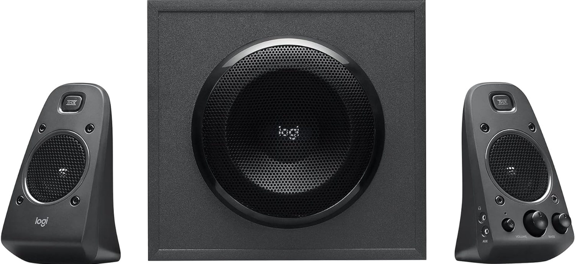 Logitech Z625 Powerful THX® Certified 2.1 Speaker System with Optical Input, black Logitech Z625 Powerful THX® Certified 2.1 Speaker System with Optical Input, black