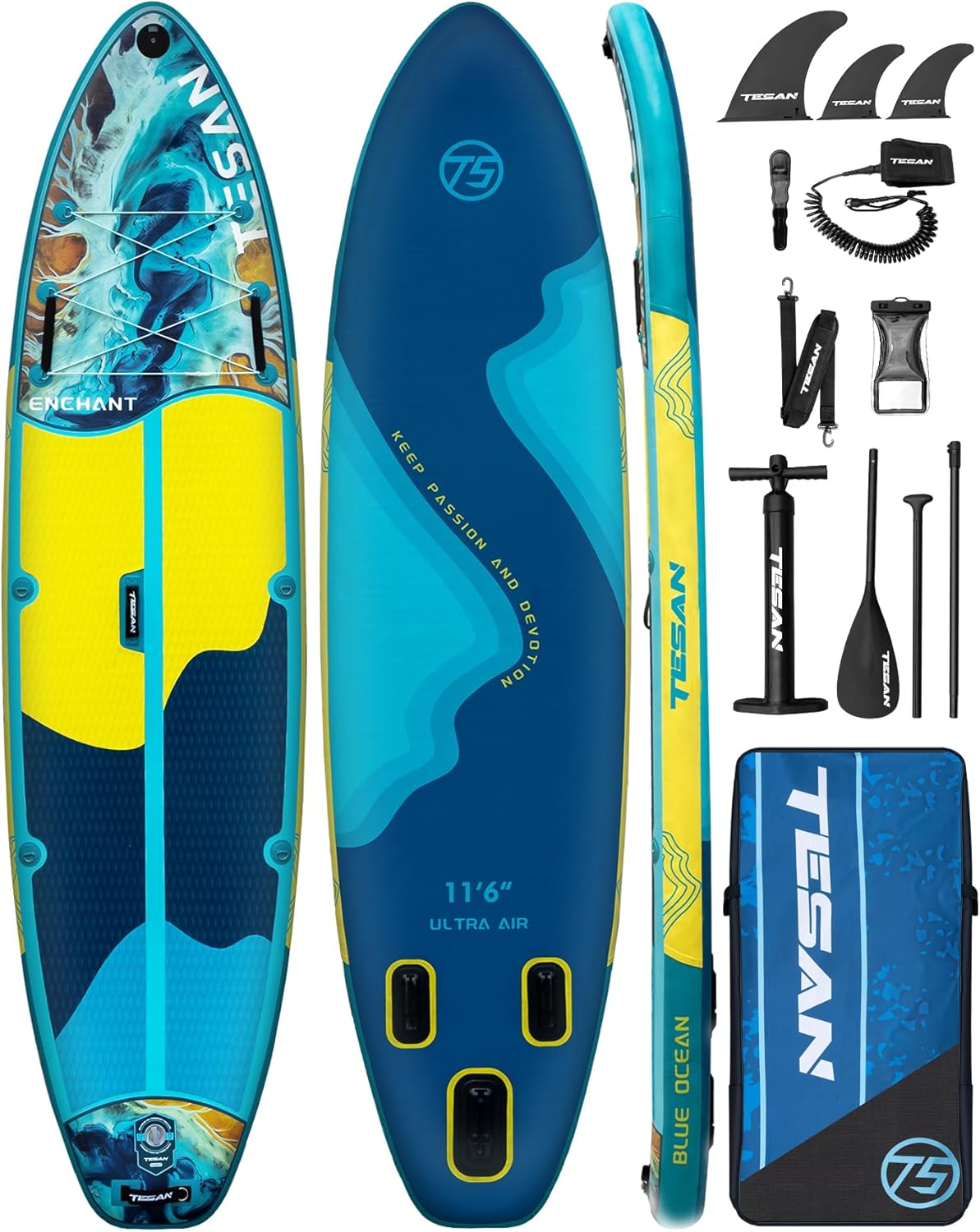 Inflatable Stand Up Paddle Board,Yoga Board,Fishing Paddle Board with Extra Wide Size:11’6”*35”,Ultra Stable SUP with Accessories Inflatable Stand Up Paddle Board,Yoga Board,Fishing Paddle Board with Extra Wide Size:11’6”*35”,Ultra Stable SUP with Accessories