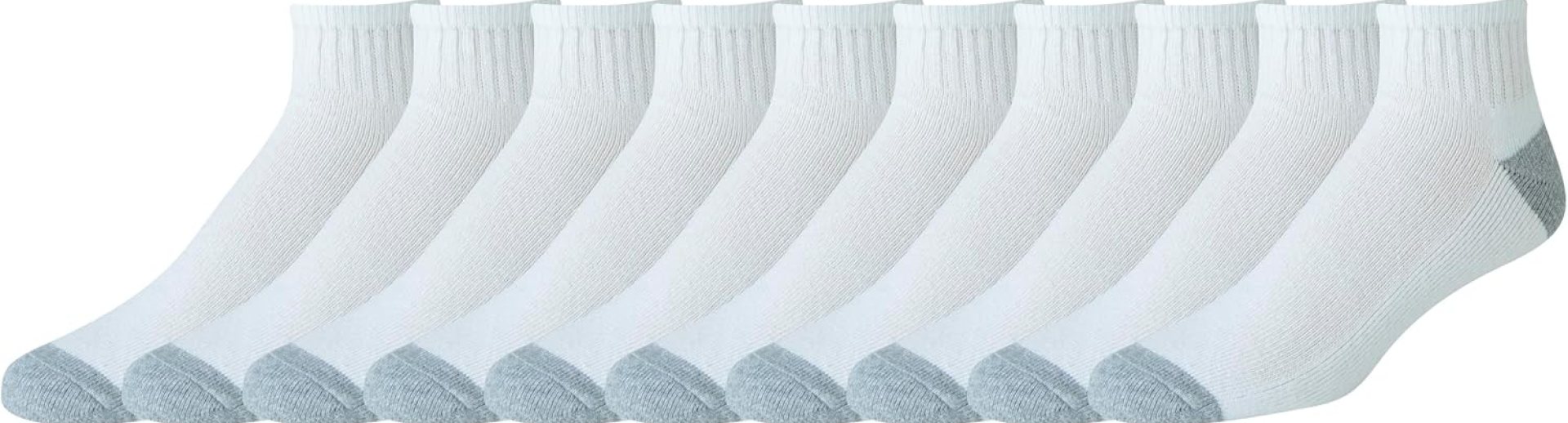 Amazon Essentials Men’s Cotton Ankle Socks – Comfortable, Durable, Half-Cushioned, 10 Pairs Amazon Essentials Men’s Cotton Ankle Socks – Comfortable, Durable, Half-Cushioned, 10 Pairs