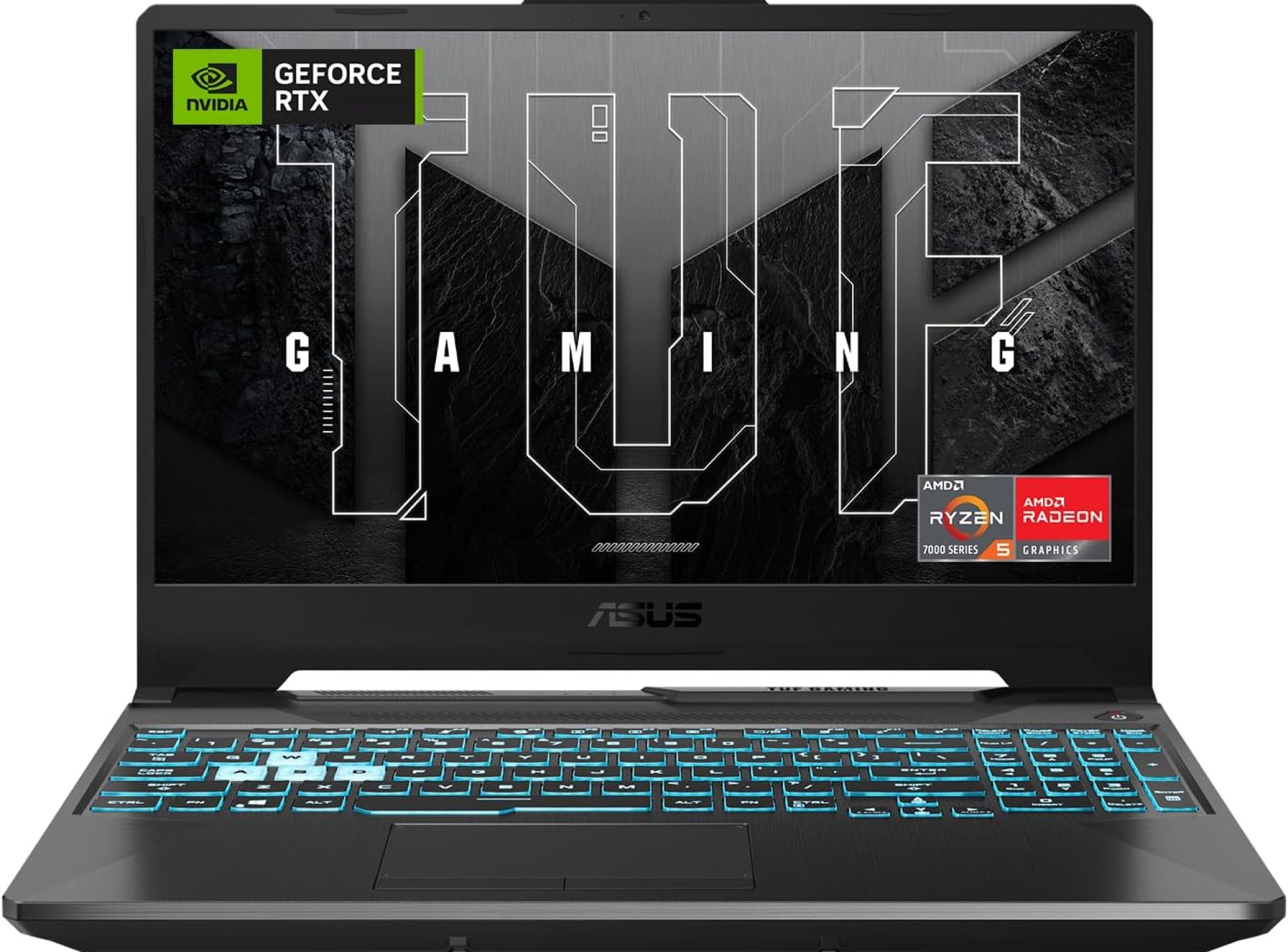 ASUS TUF 2024 A15 Gaming Laptop, 15.6″ 144Hz FHD, 8-Core Ryzen 7 7435HS (Beats i7-13620H), NVIDIA RTX 3050 GPU, 32GB RAM, 1TB SSD + 256GB Portable SSD, RGB KB, RJ45, Keypad, Win 11 ASUS TUF 2024 A15 Gaming Laptop, 15.6″ 144Hz FHD, 8-Core Ryzen 7 7435HS (Beats i7-13620H), NVIDIA RTX 3050 GPU, 32GB RAM, 1TB SSD + 256GB Portable SSD, RGB KB, RJ45, Keypad, Win 11