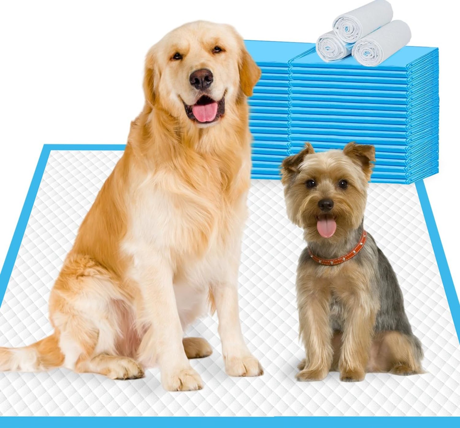 Dog Pee Pads Extra Large 30″ × 36″, 40 Count, XXL Urine Underpads, Disposable Doggy Pads, Super Absorbent & Leak-Proof Potty Pads for Pets Dog Pee Pads Extra Large 30″ × 36″, 40 Count, XXL Urine Underpads, Disposable Doggy Pads, Super Absorbent & Leak-Proof Potty Pads for Pets
