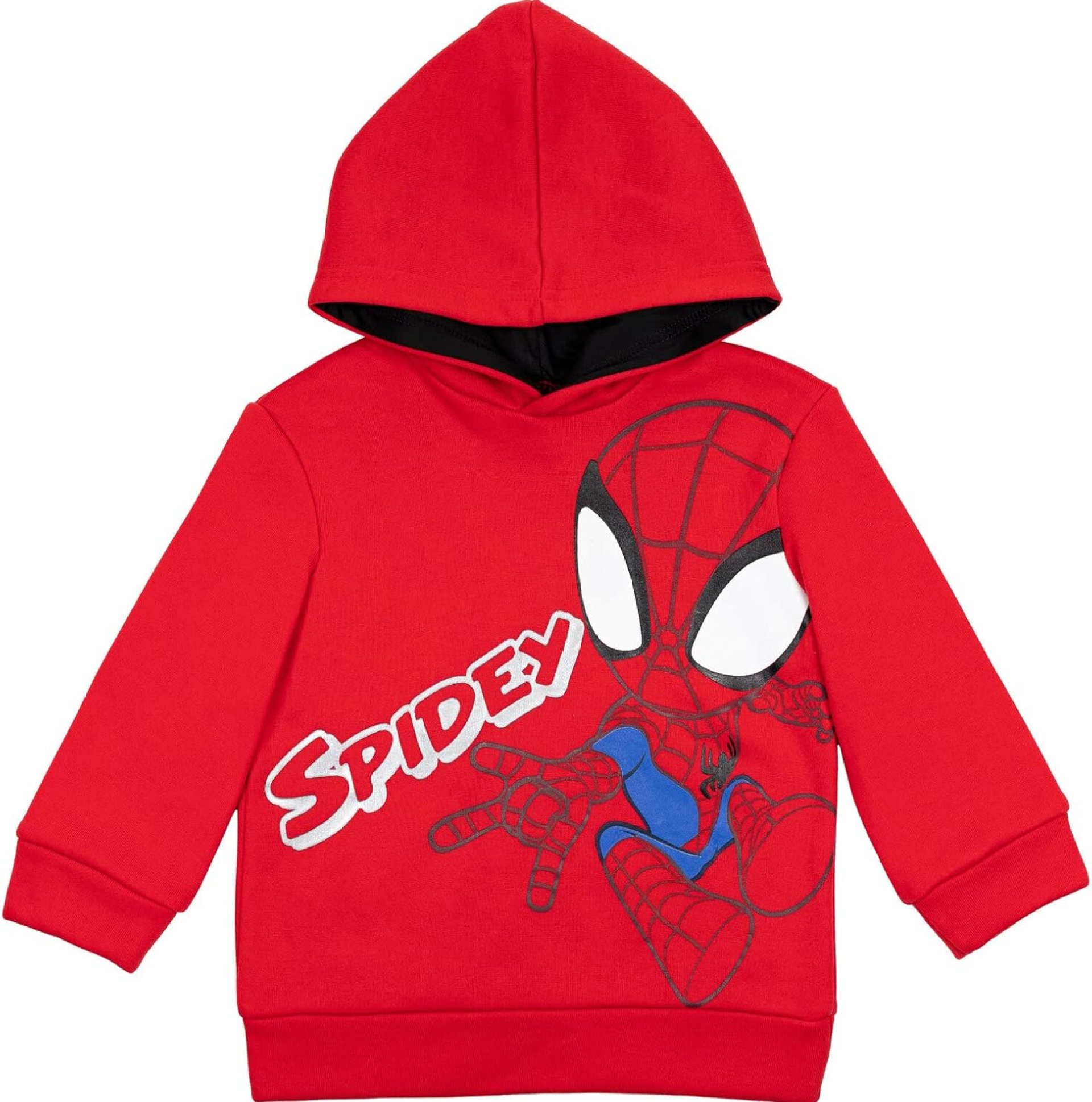 Marvel Spidey and His Amazing Friends Miles Morales Spidey and His Amazing Friends Pullover Hoodie Toddler to Little Kid Marvel Spidey and His Amazing Friends Miles Morales Spidey and His Amazing Friends Pullover Hoodie Toddler to Little Kid