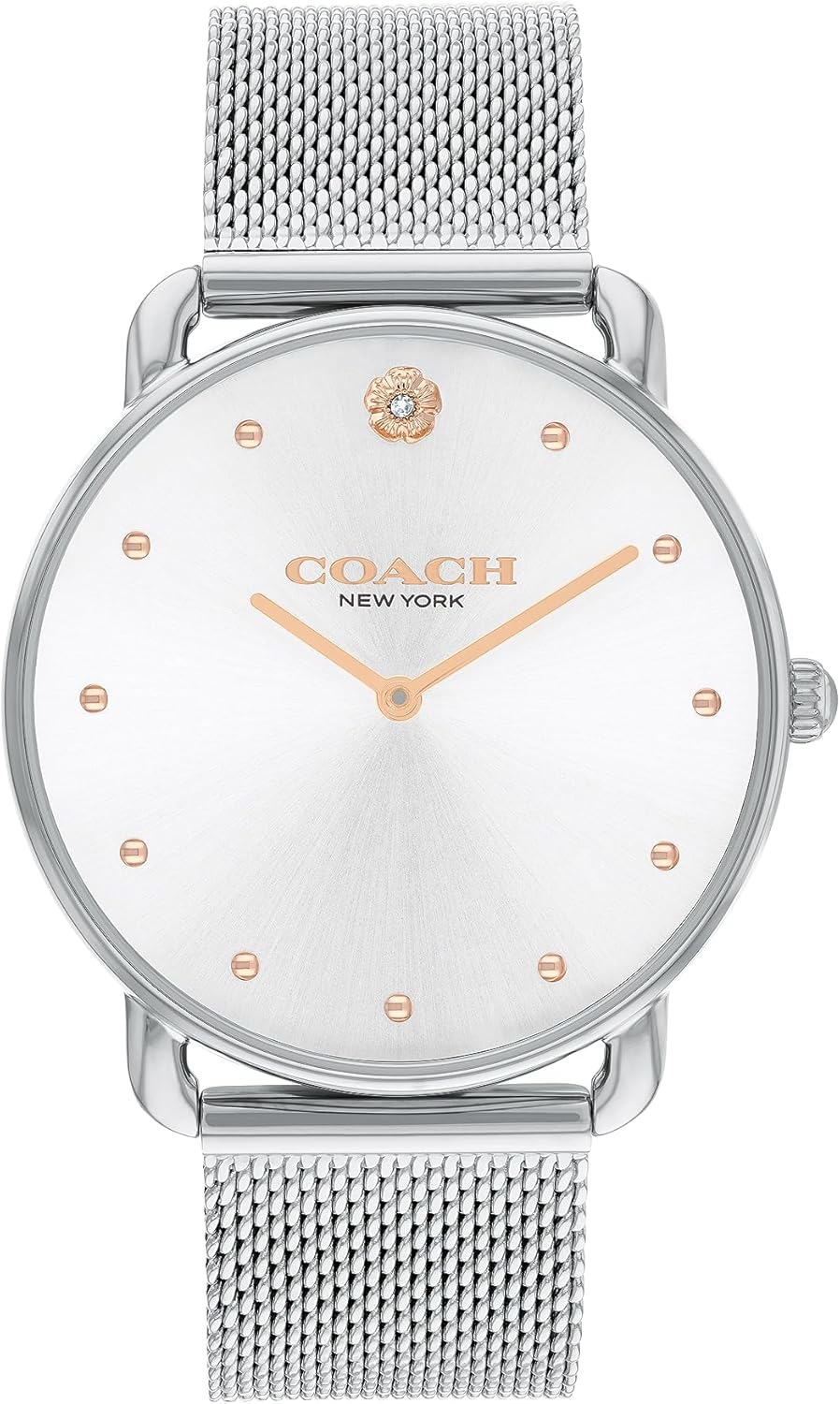 Coach Elliot Women’s Watch | Modern Elegance with Iconic Tea Rose Detail | Chic Timepiece for Everyday Wear | Ideal Gift for Her | Water-Resistant | 36 mm Coach Elliot Women’s Watch | Modern Elegance with Iconic Tea Rose Detail | Chic Timepiece for Everyday Wear | Ideal Gift for Her | Water-Resistant | 36 mm