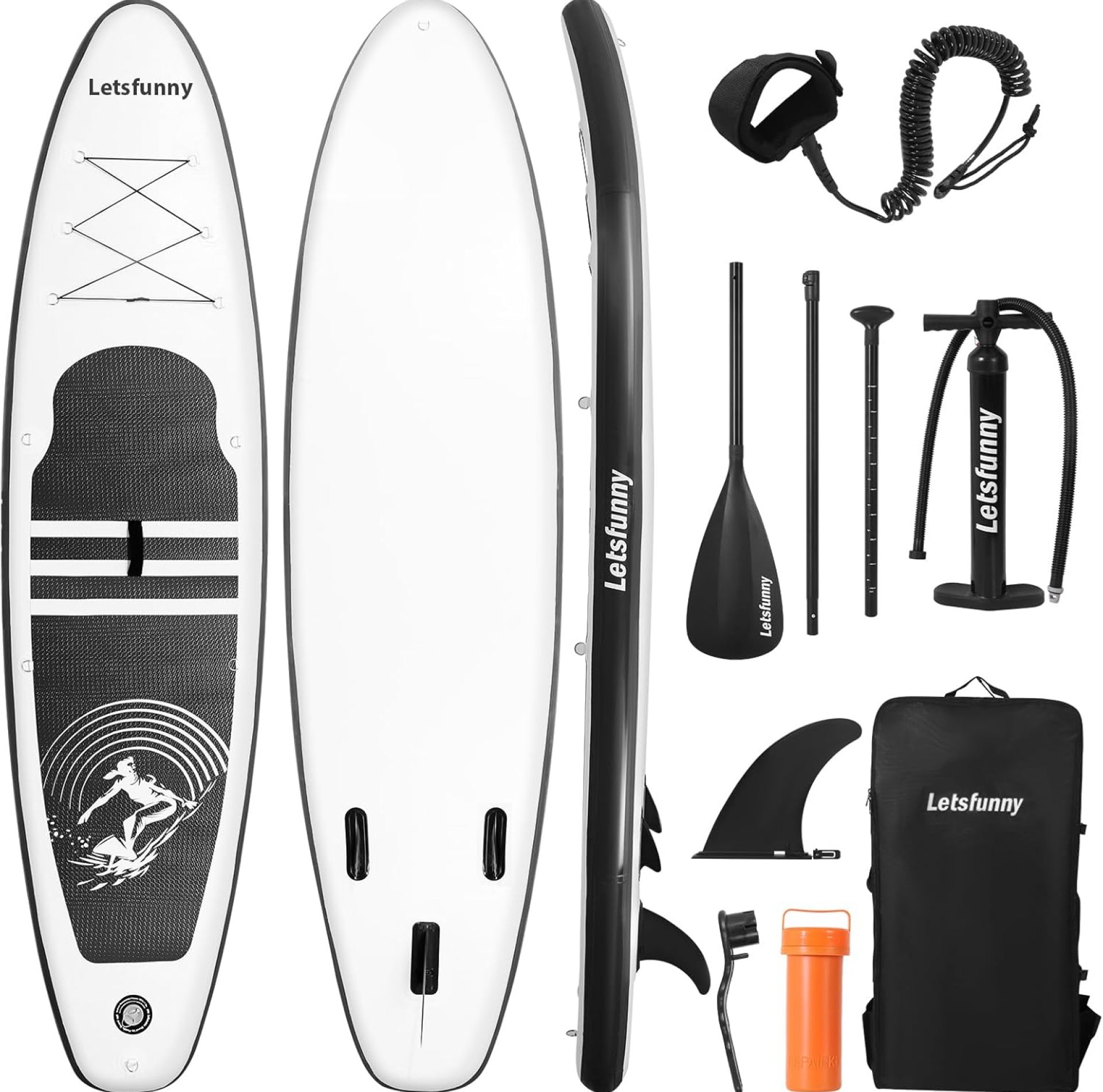 Stand Up Paddle Board, 10′ Inflatable Paddleboard with Bag & Sup Accessories, Non-Slip Comfort Deck for Adults & Youth Stand Up Paddle Board, 10′ Inflatable Paddleboard with Bag & Sup Accessories, Non-Slip Comfort Deck for Adults & Youth