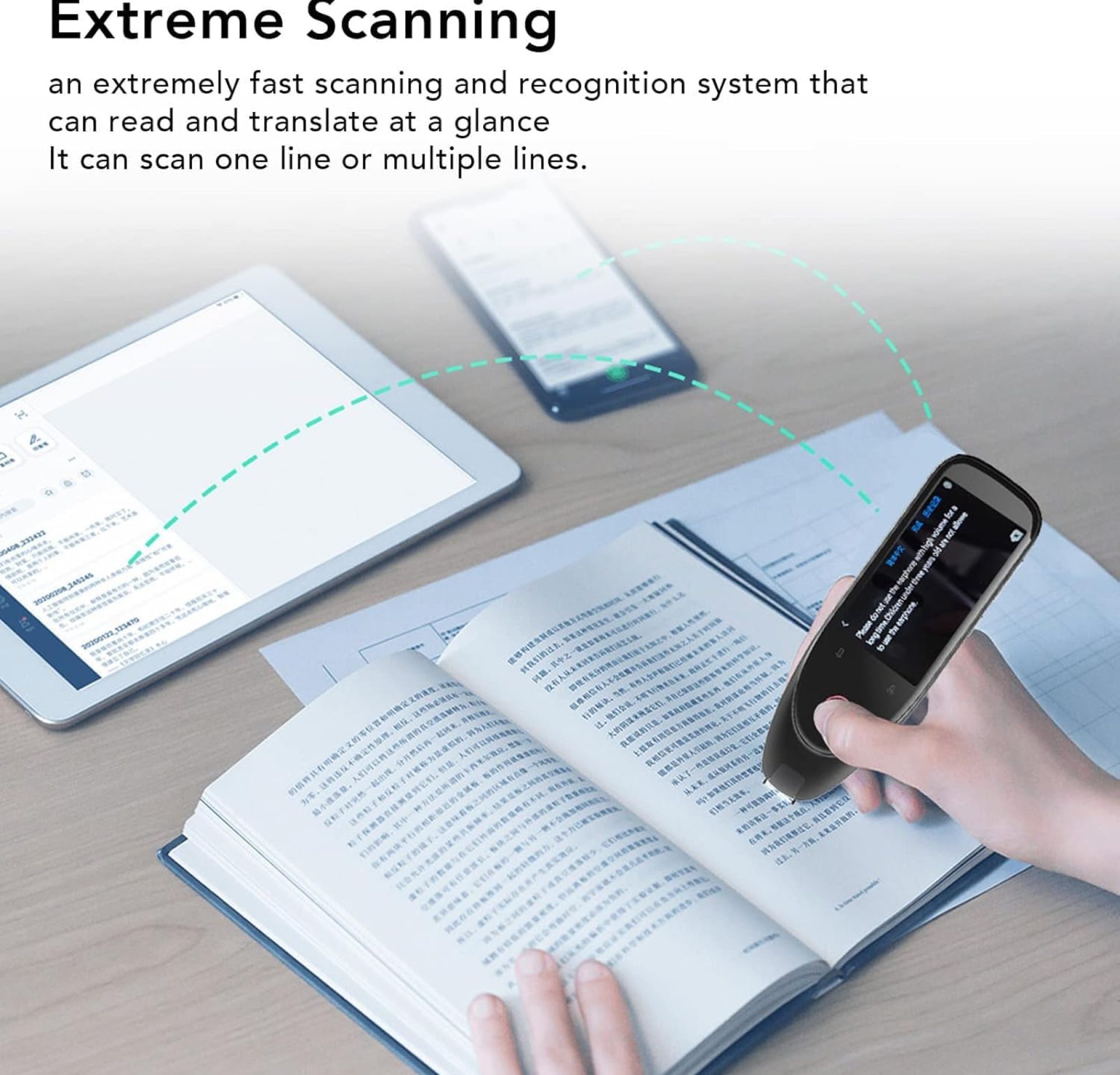 Smart Translation Pen – 3.5 Inch HD, 134 Languages Translator for Voice Text and Photo, Real Time Translation for Travel Business Learn, Support Offline Data, 8MP Smart Translation Pen – 3.5 Inch HD, 134 Languages Translator for Voice Text and Photo, Real Time Translation for Travel Business Learn, Support Offline Data, 8MP