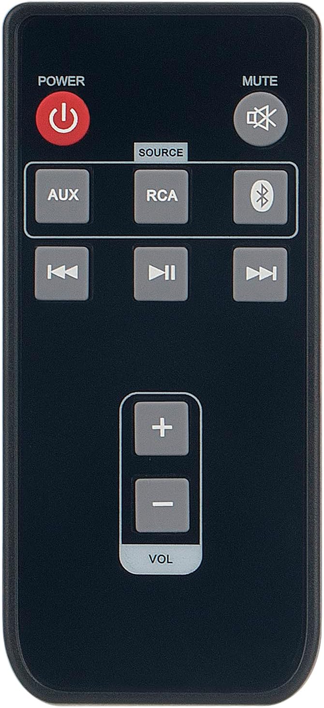 New Replace Remote Control Fit for Insignia NS-HBTSS116RC HBTSS116 Powered Bookshelf Speaker Home Theater System New Replace Remote Control Fit for Insignia NS-HBTSS116RC HBTSS116 Powered Bookshelf Speaker Home Theater System