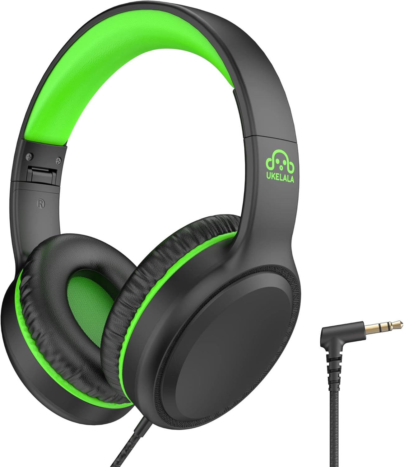 Green Wired Headphones for Boys Portable On Ear Youth Headphones for School Airplane Travel Lightweight Portable Compatible with Pad Computer Laptop for Adults Student Children Girls Kids Green Wired Headphones for Boys Portable On Ear Youth Headphones for School Airplane Travel Lightweight Portable Compatible with Pad Computer Laptop for Adults Student Children Girls Kids
