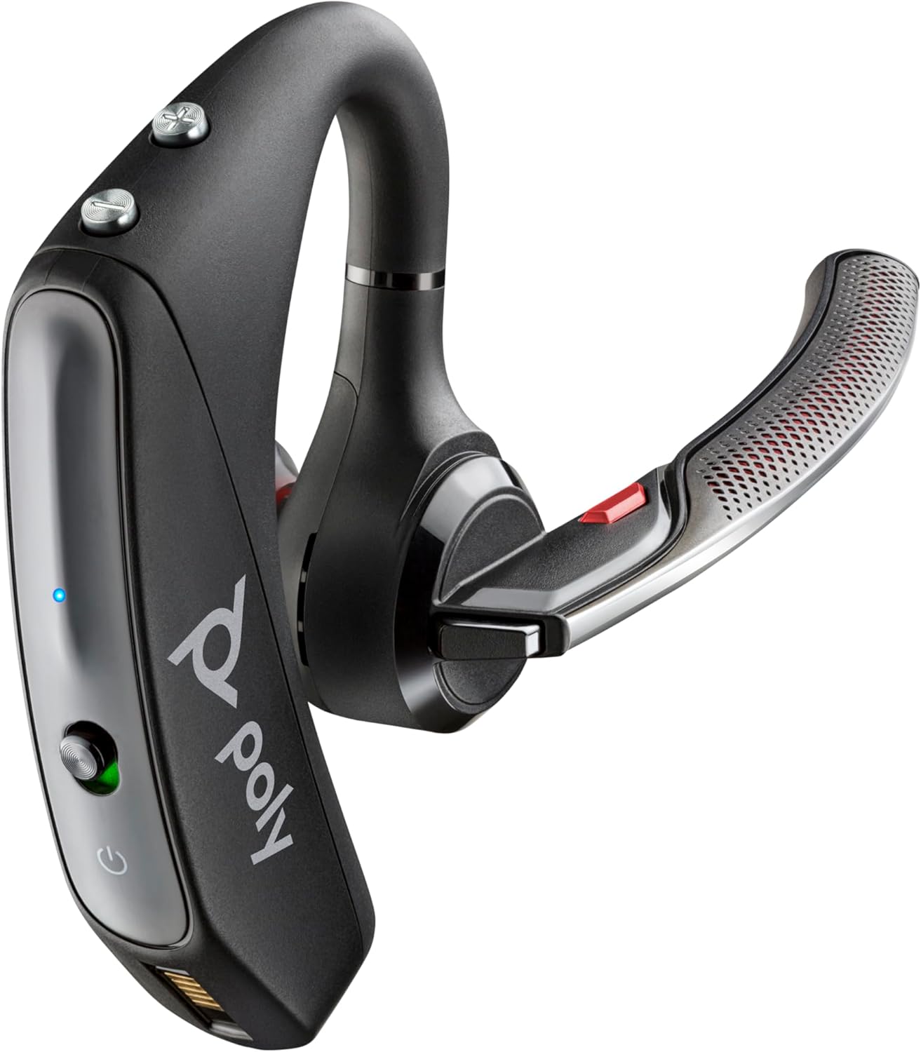 Plantronics – Voyager 5200 (Poly) – Bluetooth Over-the-Ear (Monaural) Headset – Compatible to connect to Cell Phones – Noise Canceling Plantronics – Voyager 5200 (Poly) – Bluetooth Over-the-Ear (Monaural) Headset – Compatible to connect to Cell Phones – Noise Canceling