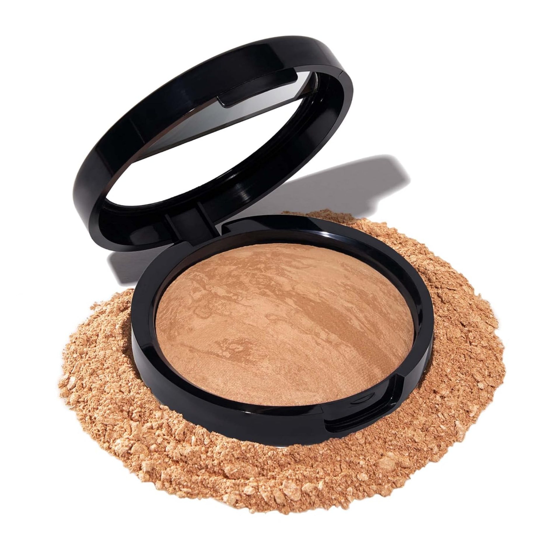 LAURA GELLER NEW YORK Award-Winning Baked Balance-n-Brighten Color Correcting Powder Foundation – Golden Medium – Buildable Light to Medium Coverage – Demi-Matte Natural Finish LAURA GELLER NEW YORK Award-Winning Baked Balance-n-Brighten Color Correcting Powder Foundation – Golden Medium – Buildable Light to Medium Coverage – Demi-Matte Natural Finish