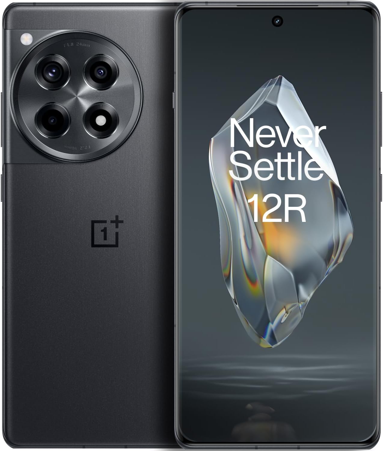 OnePlus 12R, 8GB RAM+128GB, Dual-SIM, US Factory Unlocked Android Smartphone, 5500 mAh Battery, 50MP Camera, 80W Fast Charging, 2024, Iron Gray OnePlus 12R, 8GB RAM+128GB, Dual-SIM, US Factory Unlocked Android Smartphone, 5500 mAh Battery, 50MP Camera, 80W Fast Charging, 2024, Iron Gray