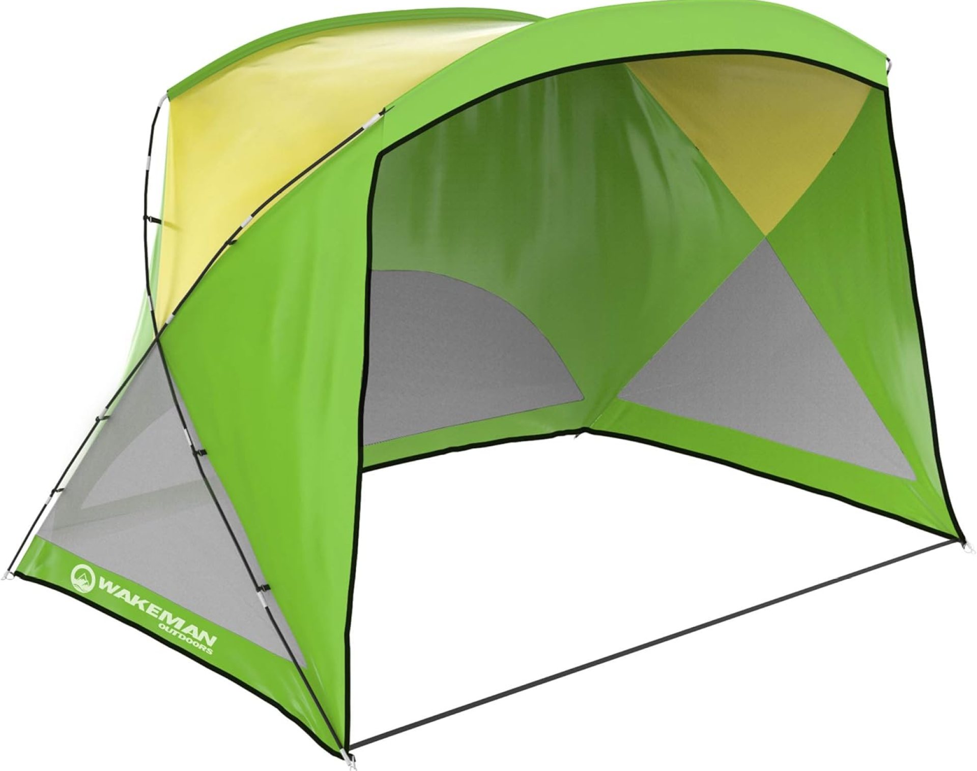 Beach Tent – Sun Shelter for Shade with UV Protection and Water-Resistant Coating for Sports Events and More with Carry Bag by Wakeman Outdoors (Blue) Beach Tent – Sun Shelter for Shade with UV Protection and Water-Resistant Coating for Sports Events and More with Carry Bag by Wakeman Outdoors (Blue)