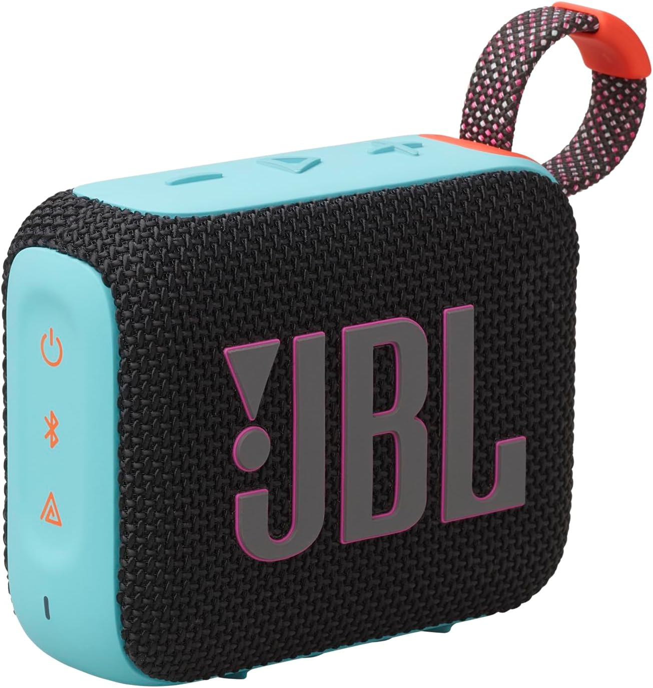 JBL Go 4 – Ultra-Portable, Waterproof and Dustproof Bluetooth Speaker, Big Pro Sound with Punchy bass, 7-Hour Built-in Battery, Made in Part with Recycled Materials (Black & Orange) JBL Go 4 – Ultra-Portable, Waterproof and Dustproof Bluetooth Speaker, Big Pro Sound with Punchy bass, 7-Hour Built-in Battery, Made in Part with Recycled Materials (Black & Orange)