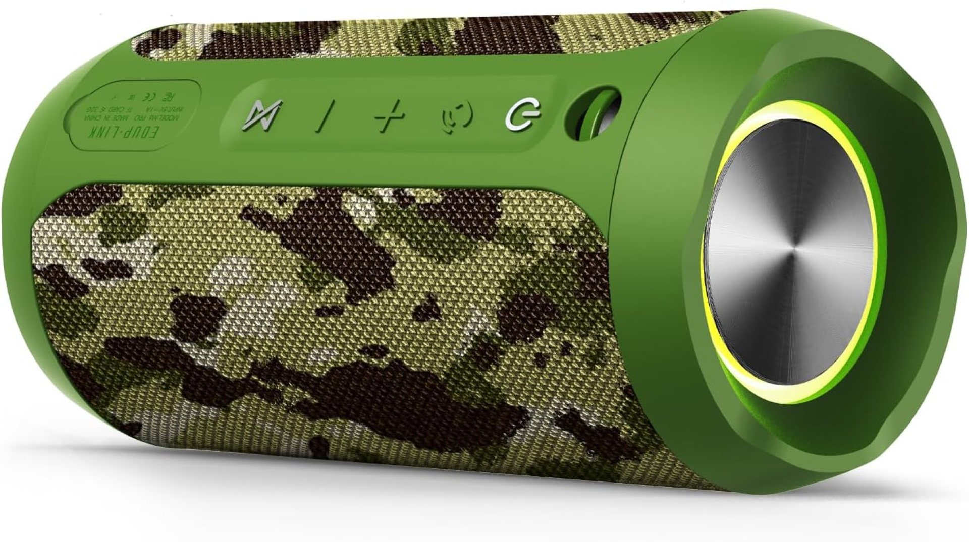 EDUPLINK Bluetooth Speaker, Portable Wireless Speakers, Waterproof IPX7 Speaker, TWS Pairing Stereo, Built in Microphone, Long Playtime for Home, Travel, Camo EDUPLINK Bluetooth Speaker, Portable Wireless Speakers, Waterproof IPX7 Speaker, TWS Pairing Stereo, Built in Microphone, Long Playtime for Home, Travel, Camo