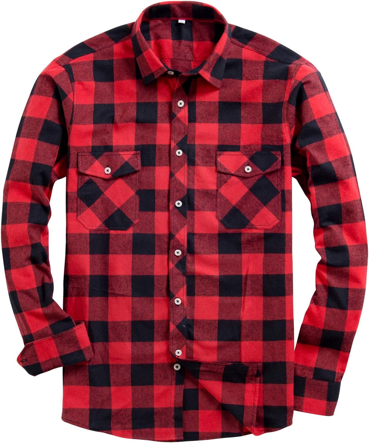 Alimens & Gentle Men’s Button Down Regular Fit Long Sleeve Plaid Flannel Casual Shirts Alimens & Gentle Men’s Button Down Regular Fit Long Sleeve Plaid Flannel Casual Shirts