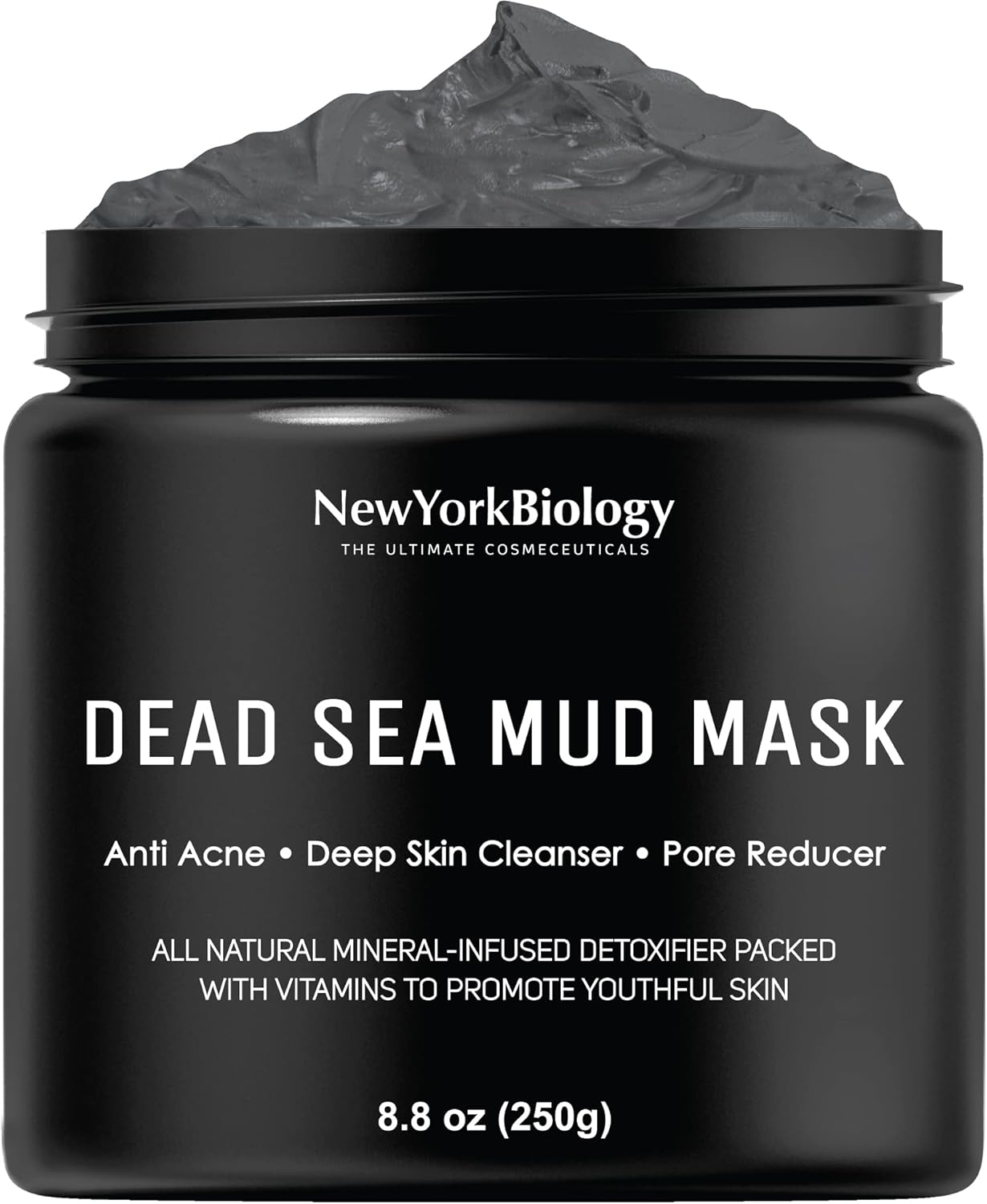 New York Biology Dead Sea Mud Mask for Face and Body – Spa Quality Pore Reducer for Acne, Blackheads & Oily Skin, Natural Skincare for Women, Men – Tightens Skin for A Healthier Complexion – 8.8 oz New York Biology Dead Sea Mud Mask for Face and Body – Spa Quality Pore Reducer for Acne, Blackheads & Oily Skin, Natural Skincare for Women, Men – Tightens Skin for A Healthier Complexion – 8.8 oz