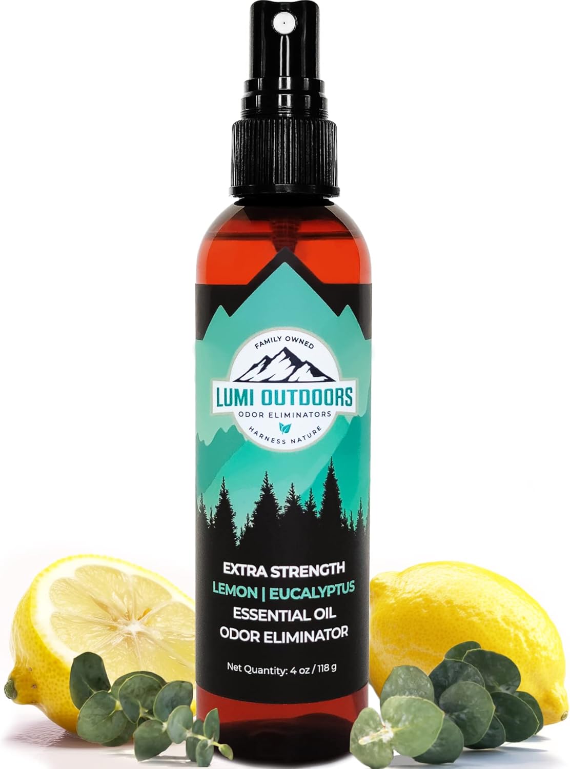 Lumi Outdoors Natural Shoe Deodorizer & Foot Odor Elimination Spray – Shoe Spray for Smelly Shoes – Extra Strength – Eucalyptus Lemongrass Lumi Outdoors Natural Shoe Deodorizer & Foot Odor Elimination Spray – Shoe Spray for Smelly Shoes – Extra Strength – Eucalyptus Lemongrass