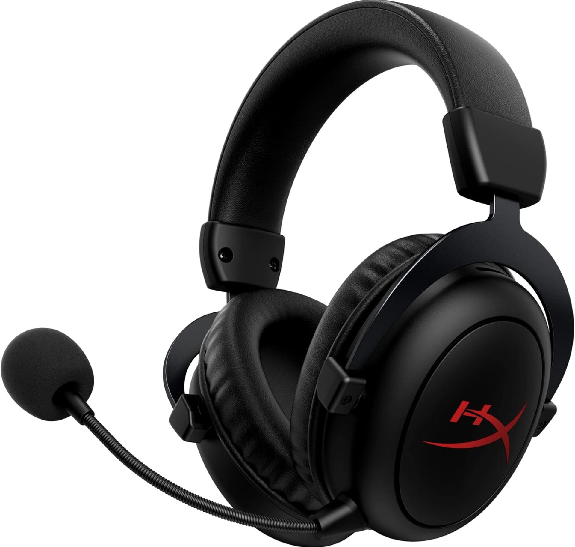 HyperX Cloud II Core Wireless – Gaming Headset for PC, DTS Headphone:X Spatial Audio, Memory Foam Ear Pads, Black HyperX Cloud II Core Wireless – Gaming Headset for PC, DTS Headphone:X Spatial Audio, Memory Foam Ear Pads, Black