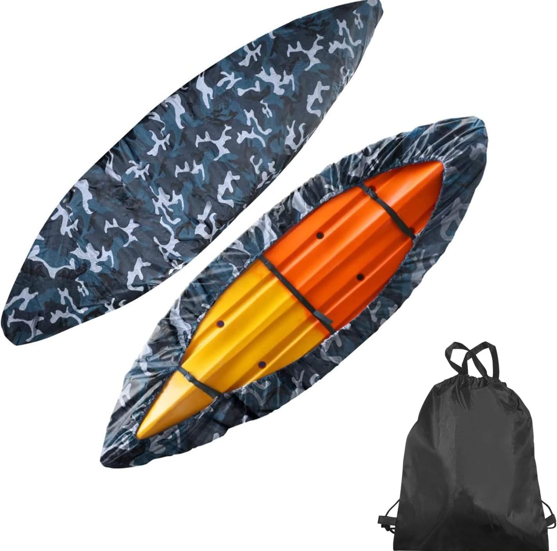 420D Durable 2.6m-6m/7.8-18ft,7 Sizes, 9 Color Durable Kayak Cover Canoe Cockpit Dust Cover, Waterproof UV Sunblock Shield Protector for Fishing Boat,Kayak,Canoe,Paddle Board 420D Durable 2.6m-6m/7.8-18ft,7 Sizes, 9 Color Durable Kayak Cover Canoe Cockpit Dust Cover, Waterproof UV Sunblock Shield Protector for Fishing Boat,Kayak,Canoe,Paddle Board