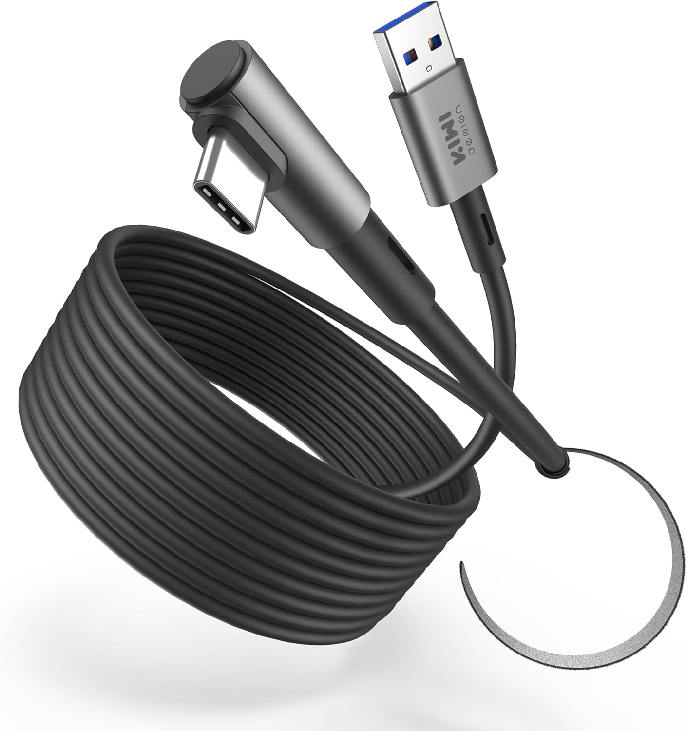 KIWI design 16FT Link Cable Compatible with Oculus/Meta Quest 3S Accessories, and Quest 3/2/Pro/Pico 4, USB3.0 Link Cable with 5Gbps Super Speed KIWI design 16FT Link Cable Compatible with Oculus/Meta Quest 3S Accessories, and Quest 3/2/Pro/Pico 4, USB3.0 Link Cable with 5Gbps Super Speed