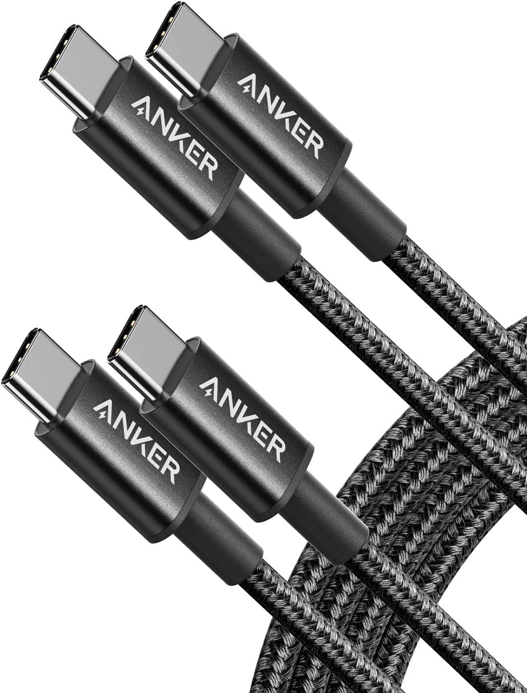 Anker USB C to USB C Cable, Type C 60W Fast Charging Cable (6FT, 5Pack) for iPhone 16 Series, iPad mini 6 and More (Black) Anker USB C to USB C Cable, Type C 60W Fast Charging Cable (6FT, 5Pack) for iPhone 16 Series, iPad mini 6 and More (Black)