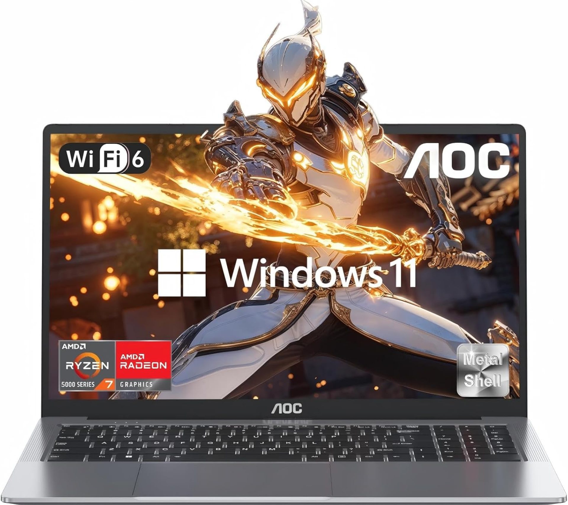 Gaming Laptop with AMD Ryzen 7 5700U Processor(8C/16T, Up to 4.3GHz), 16.1“ FHD Display Laptop Computer with Backlit Keyboard, 16GB RAM 512GB NVMe SSD, WiFi 6, HDMI 1.4, USB3.2, Type-C, 53Wh Battery Gaming Laptop with AMD Ryzen 7 5700U Processor(8C/16T, Up to 4.3GHz), 16.1“ FHD Display Laptop Computer with Backlit Keyboard, 16GB RAM 512GB NVMe SSD, WiFi 6, HDMI 1.4, USB3.2, Type-C, 53Wh Battery