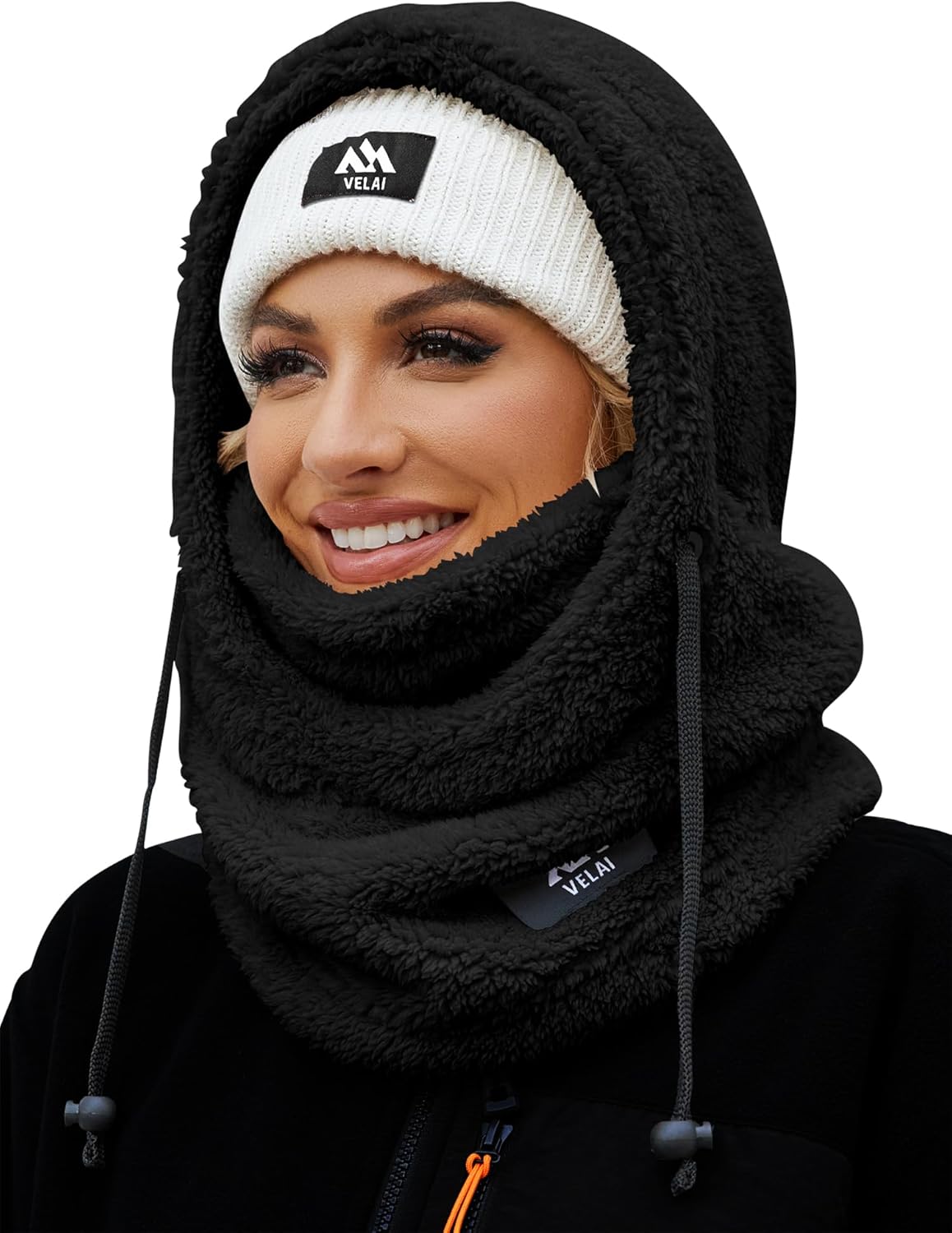 Balaclava Fleece Ski Mask for Men Women Winter Face Masks Windproof Hooded Scarf Cold Weather Hat Neck Warmer Balaclava Fleece Ski Mask for Men Women Winter Face Masks Windproof Hooded Scarf Cold Weather Hat Neck Warmer