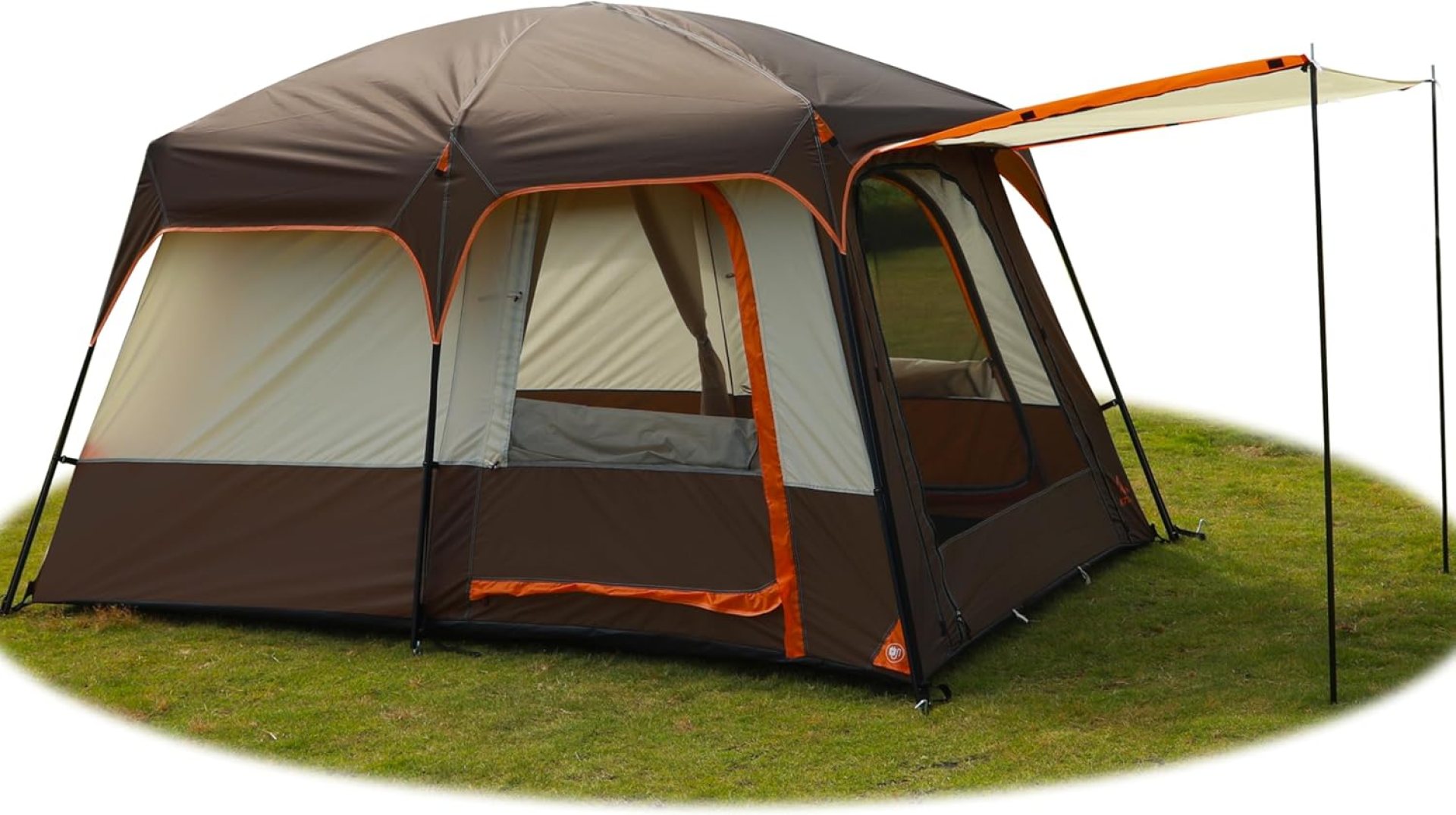 KTT Large Tent 6-8 Person,Family Cabin Tents,Straight Wall,3 Doors and 3 Windows with Mesh,Waterproof,Big Tent for Outdoor,Picnic,Camping,Family,Friends Gathering.…… KTT Large Tent 6-8 Person,Family Cabin Tents,Straight Wall,3 Doors and 3 Windows with Mesh,Waterproof,Big Tent for Outdoor,Picnic,Camping,Family,Friends Gathering.……