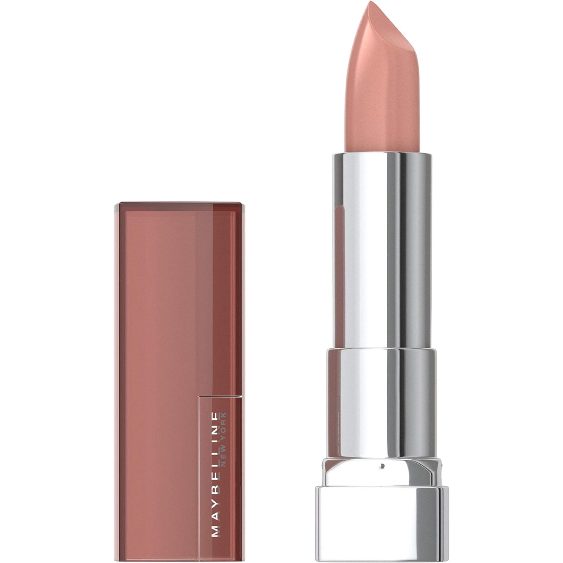 Maybelline Color Sensational Lipstick, Lip Makeup, Cream Finish, Hydrating Lipstick, Nude Lust, Nude ,1 Count Maybelline Color Sensational Lipstick, Lip Makeup, Cream Finish, Hydrating Lipstick, Nude Lust, Nude ,1 Count