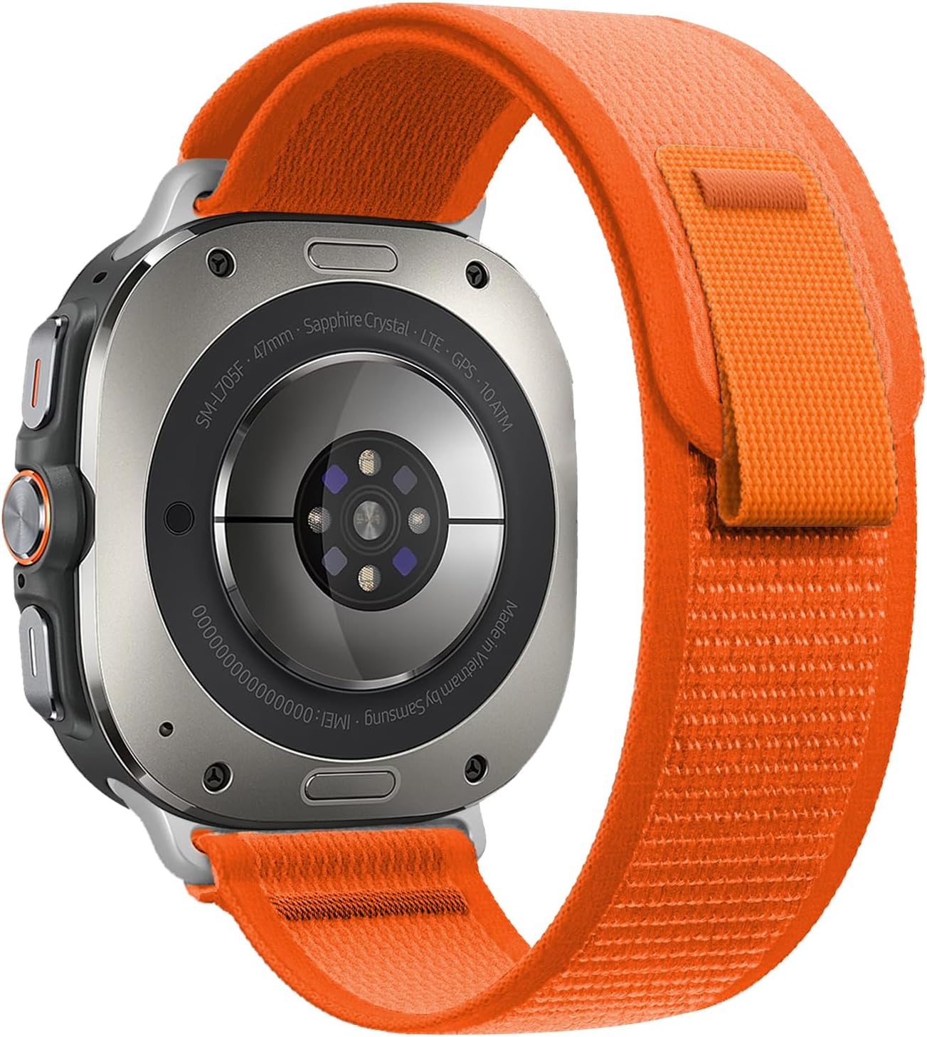 Trail Band for Samsung Galaxy Watch Ultra Bands 47mm Men/Women,Rugged Fabric Nylon Alpine Sport Loop Strap for Samsung Galaxy Watch 7 Ultra Band 47 mm 2024 Breathable Replacement Wristband Trail Band for Samsung Galaxy Watch Ultra Bands 47mm Men/Women,Rugged Fabric Nylon Alpine Sport Loop Strap for Samsung Galaxy Watch 7 Ultra Band 47 mm 2024 Breathable Replacement Wristband