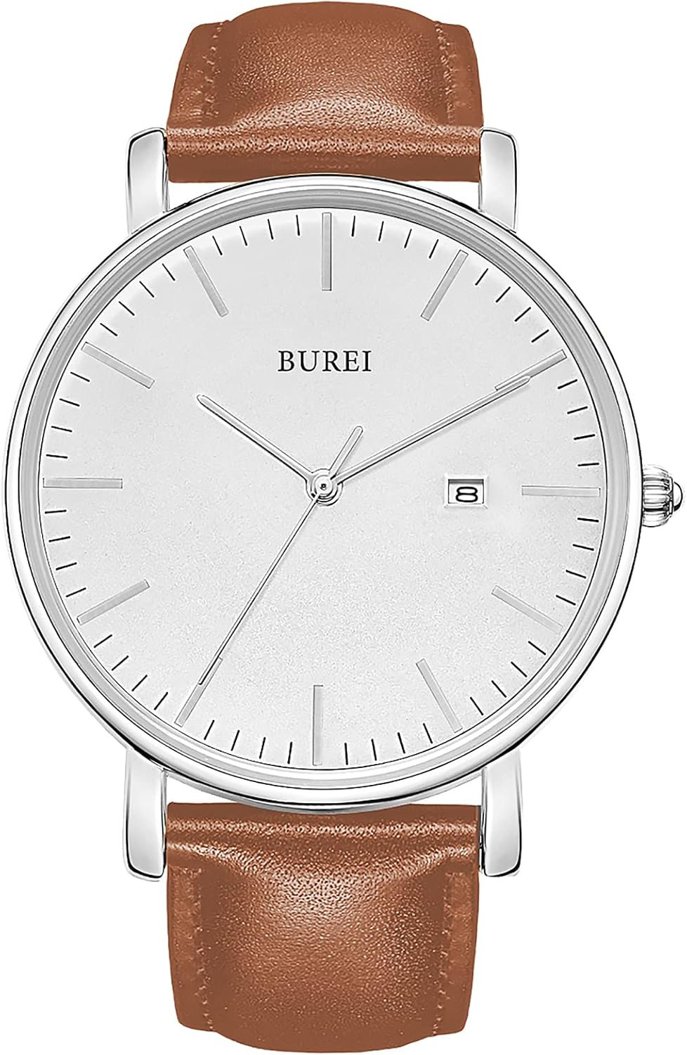 BUREI Men Wrist Watches Fashion Minimalist Analog Quartz Waterproof Watches for Men BUREI Men Wrist Watches Fashion Minimalist Analog Quartz Waterproof Watches for Men