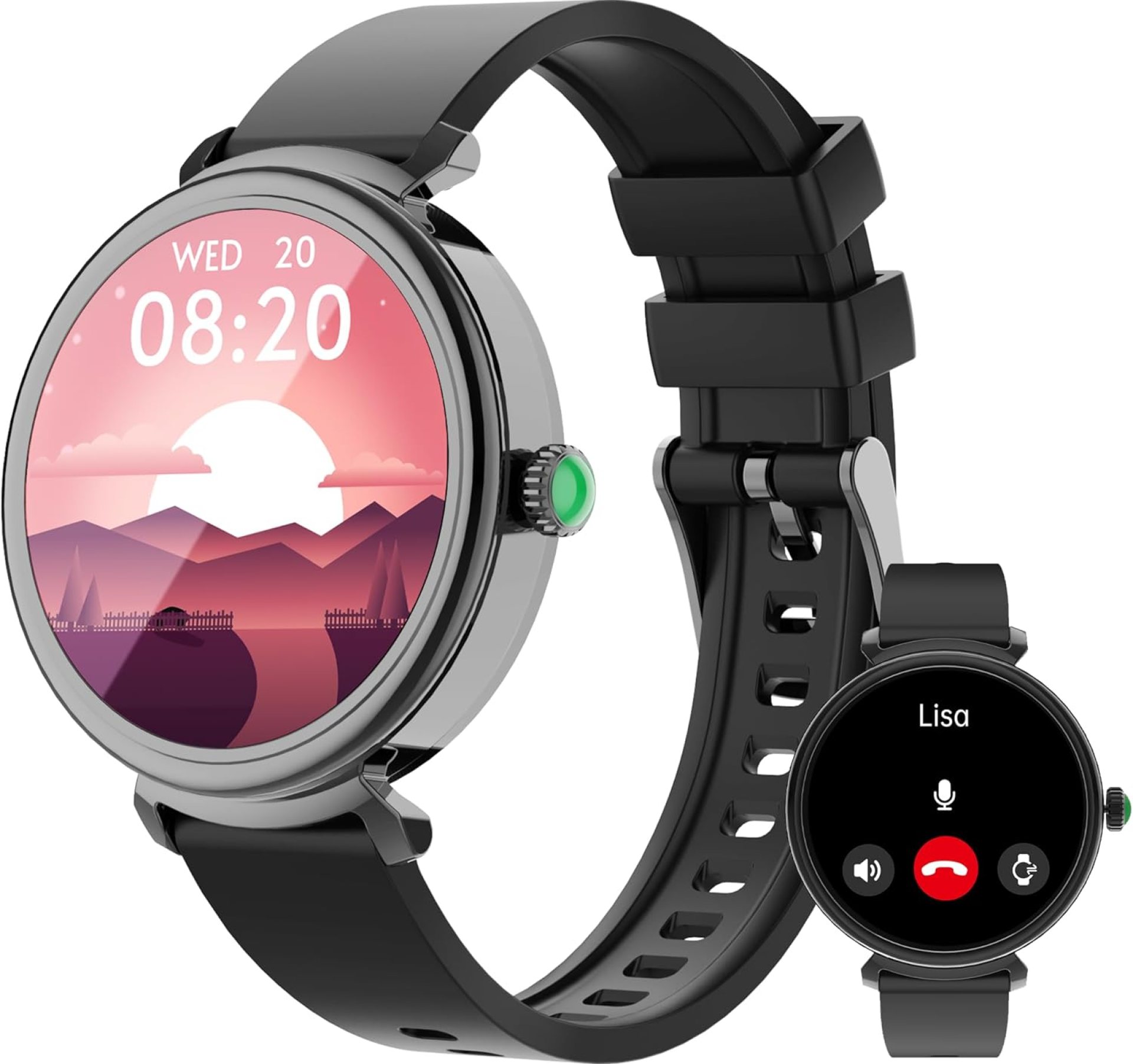 Smart Watch for Women with Answer/Make Call,1.27″ HD Waterproof with DIY Faces,Fitness Tracker Smart Watch with Heart Rate,SpO2,Sleep Monitoring Compatible with iOS/Android Smart Watch for Women with Answer/Make Call,1.27″ HD Waterproof with DIY Faces,Fitness Tracker Smart Watch with Heart Rate,SpO2,Sleep Monitoring Compatible with iOS/Android