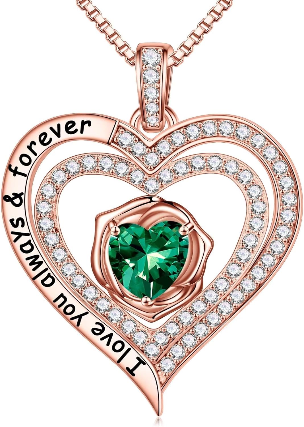 Iefil Birthstone Jewelry for Women – 925 Sterling Silver Necklace for Women Anniversary Birthday Gifts for Mom Daughter Jewelry Gifts for Wife Girlfriend Mom Daughter Iefil Birthstone Jewelry for Women – 925 Sterling Silver Necklace for Women Anniversary Birthday Gifts for Mom Daughter Jewelry Gifts for Wife Girlfriend Mom Daughter