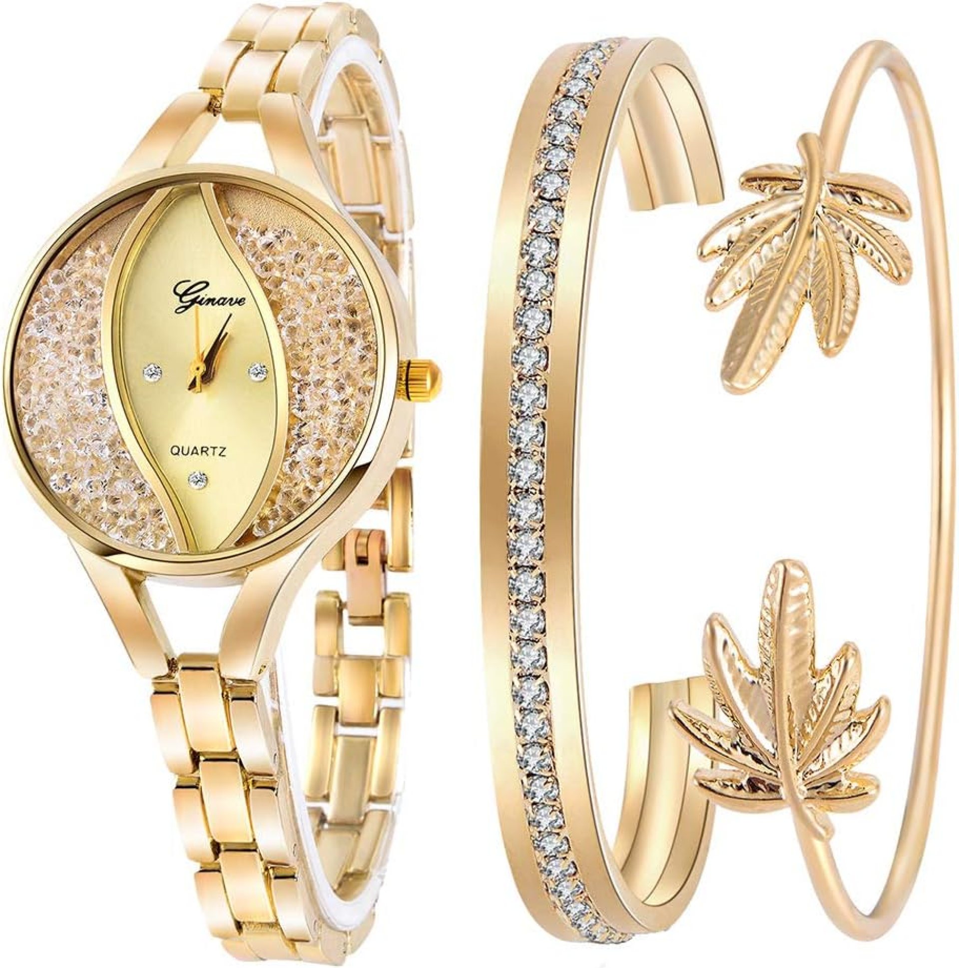 Weicam Women’s Diamond Wristwatch Bangle Bracelet Jewelry Set Analog Quartz Wrist Watch for Ladies Weicam Women’s Diamond Wristwatch Bangle Bracelet Jewelry Set Analog Quartz Wrist Watch for Ladies