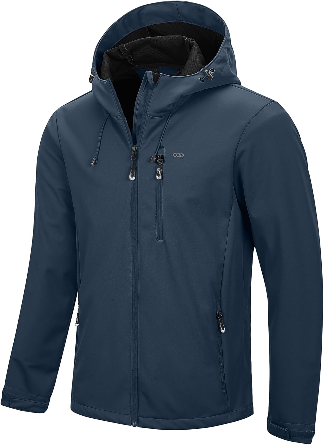33,000ft Men’s Softshell Jacket with Hood Waterproof Windbreaker Lightweight Rain Shell Jacket for Outdoor Hiking Travel 33,000ft Men’s Softshell Jacket with Hood Waterproof Windbreaker Lightweight Rain Shell Jacket for Outdoor Hiking Travel
