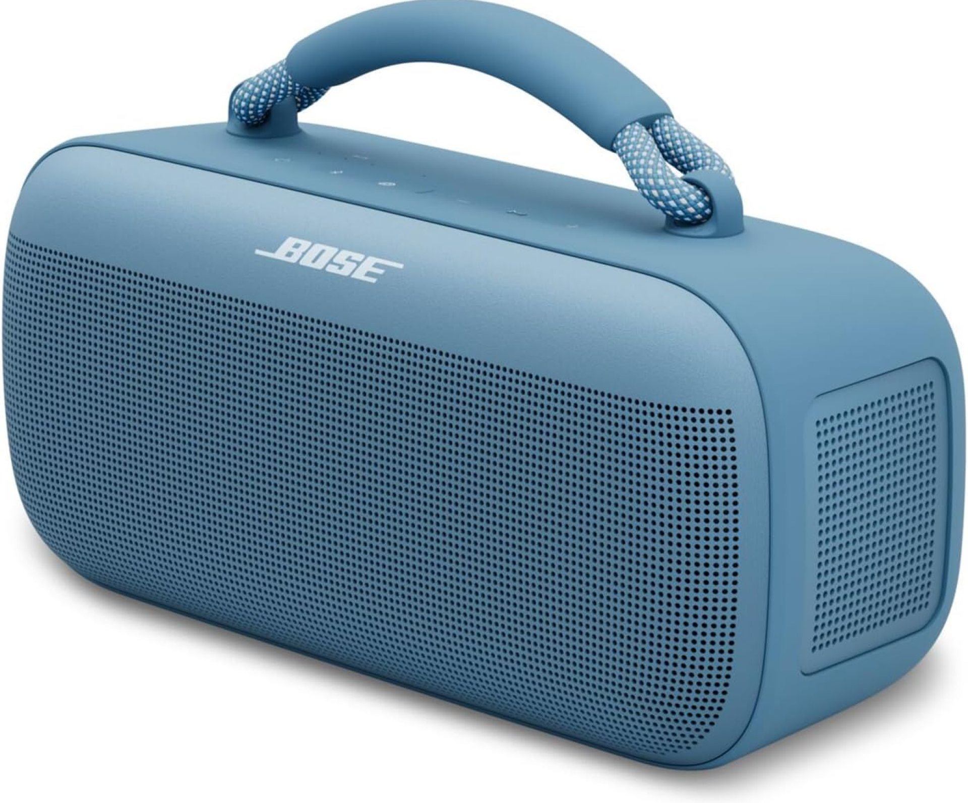 Bose SoundLink Max Portable Speaker, Large IP67 Waterproof Bluetooth Speaker, Up to 20 Hours of Playtime, USB-C, Built-in 3.5mm AUX Input, Blue Dusk Bose SoundLink Max Portable Speaker, Large IP67 Waterproof Bluetooth Speaker, Up to 20 Hours of Playtime, USB-C, Built-in 3.5mm AUX Input, Blue Dusk